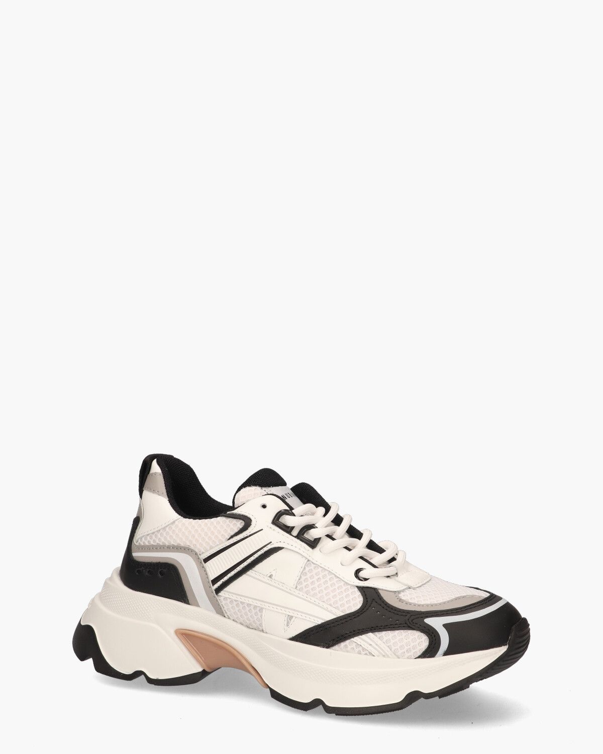 Ross Nomad Wit/Zwart Damessneakers