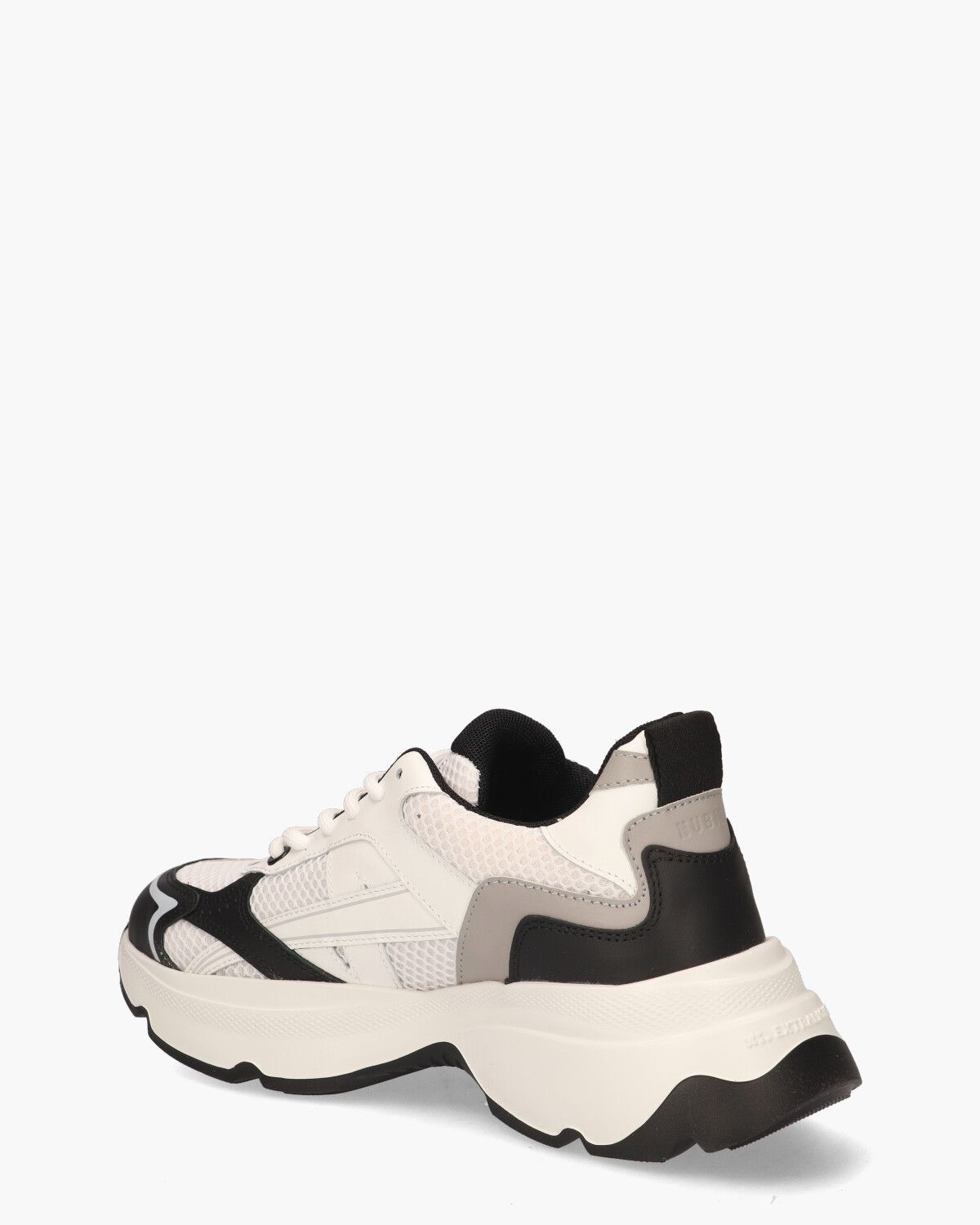 Ross Nomad Wit/Zwart Damessneakers