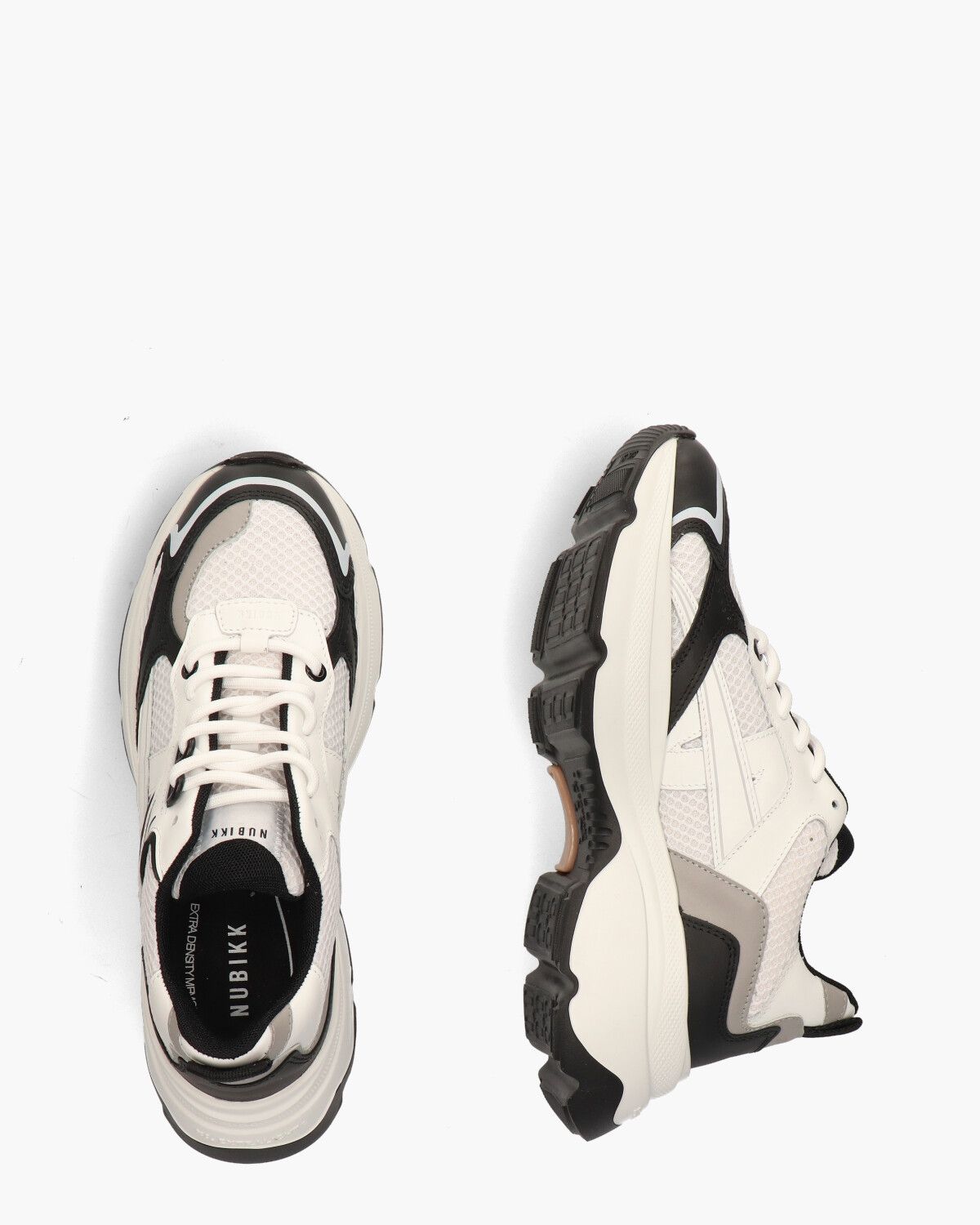 Ross Nomad Wit/Zwart Damessneakers