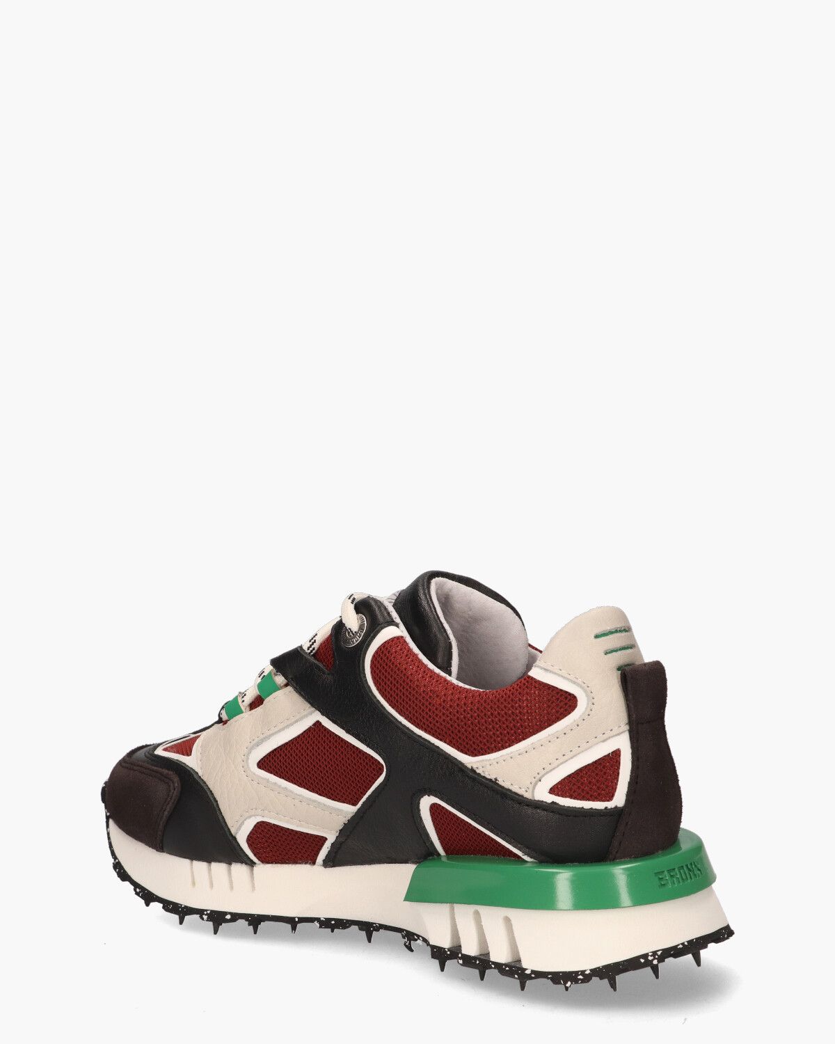 Hacker Bordeauxrood/Multicolor Damessneakers