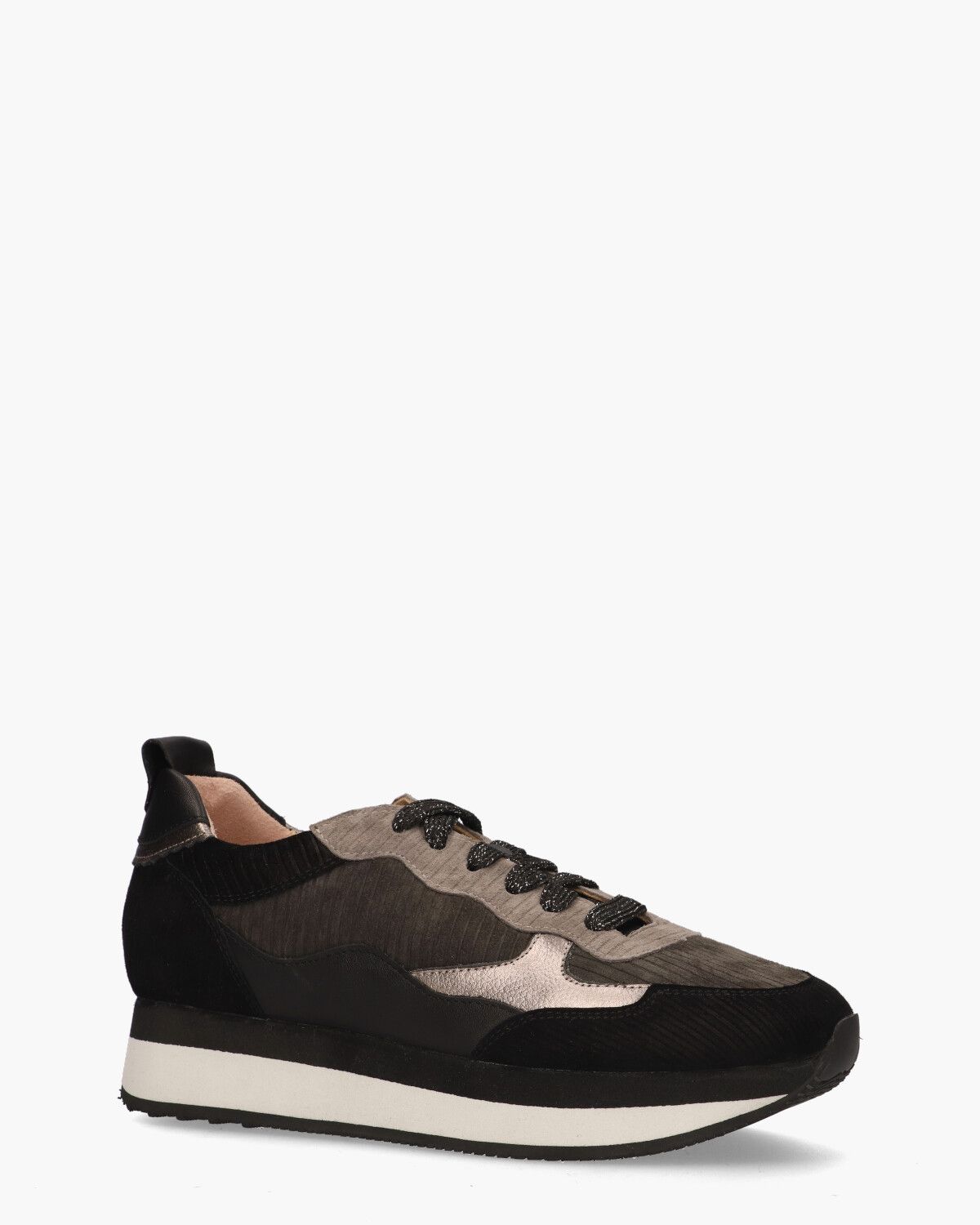 PR17 Zwart Damessneakers