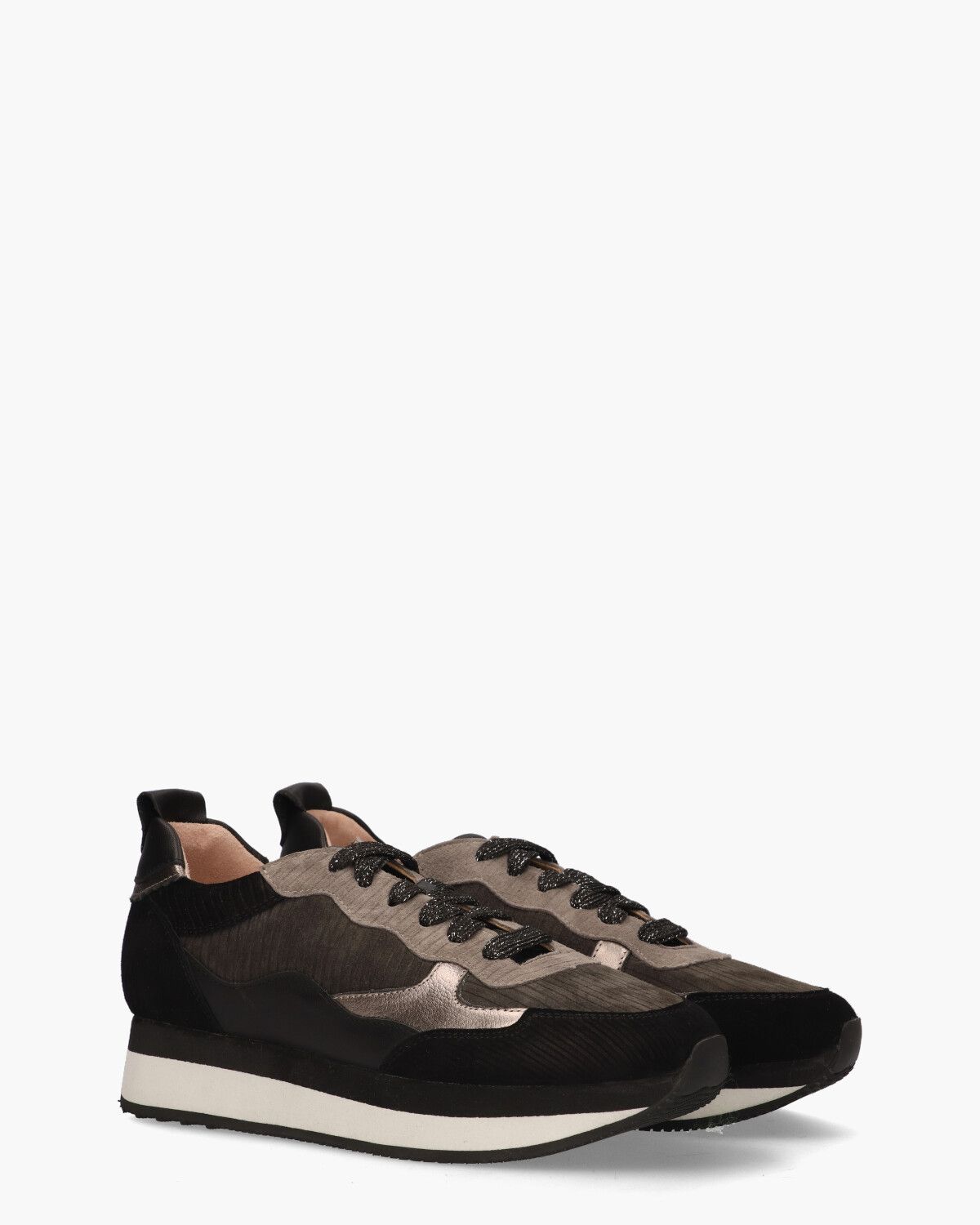 PR17 Zwart Damessneakers
