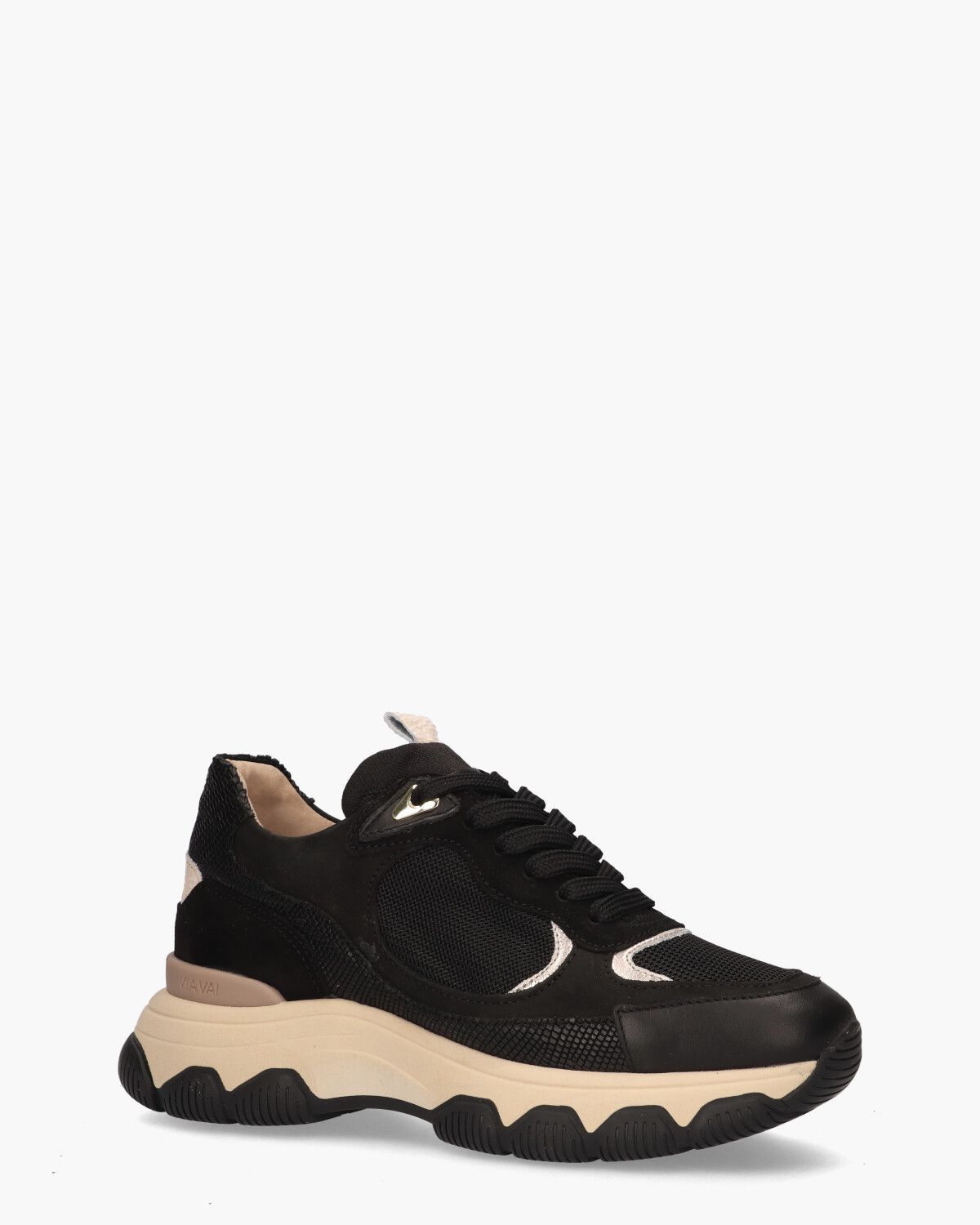 Coco Tye Zwart Damessneakers
