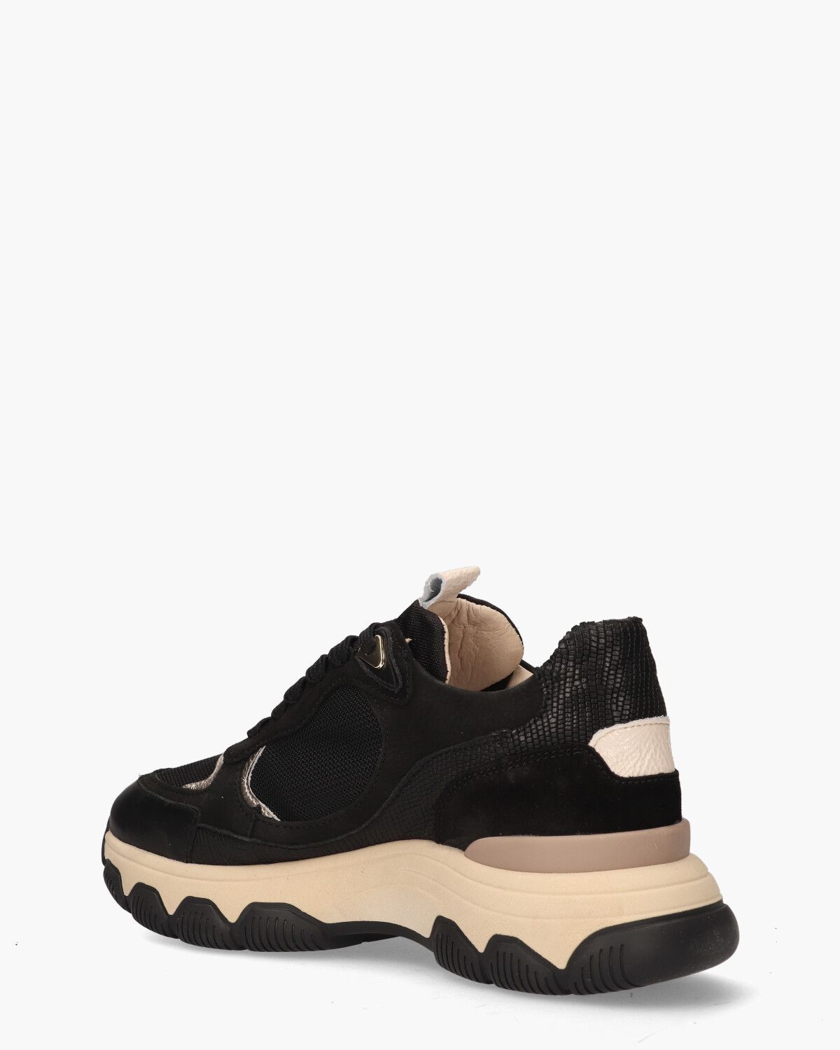 Coco Tye Zwart Damessneakers