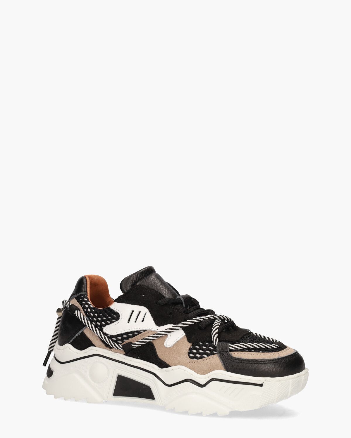 Jupiter Mesh Zwart Damessneakers