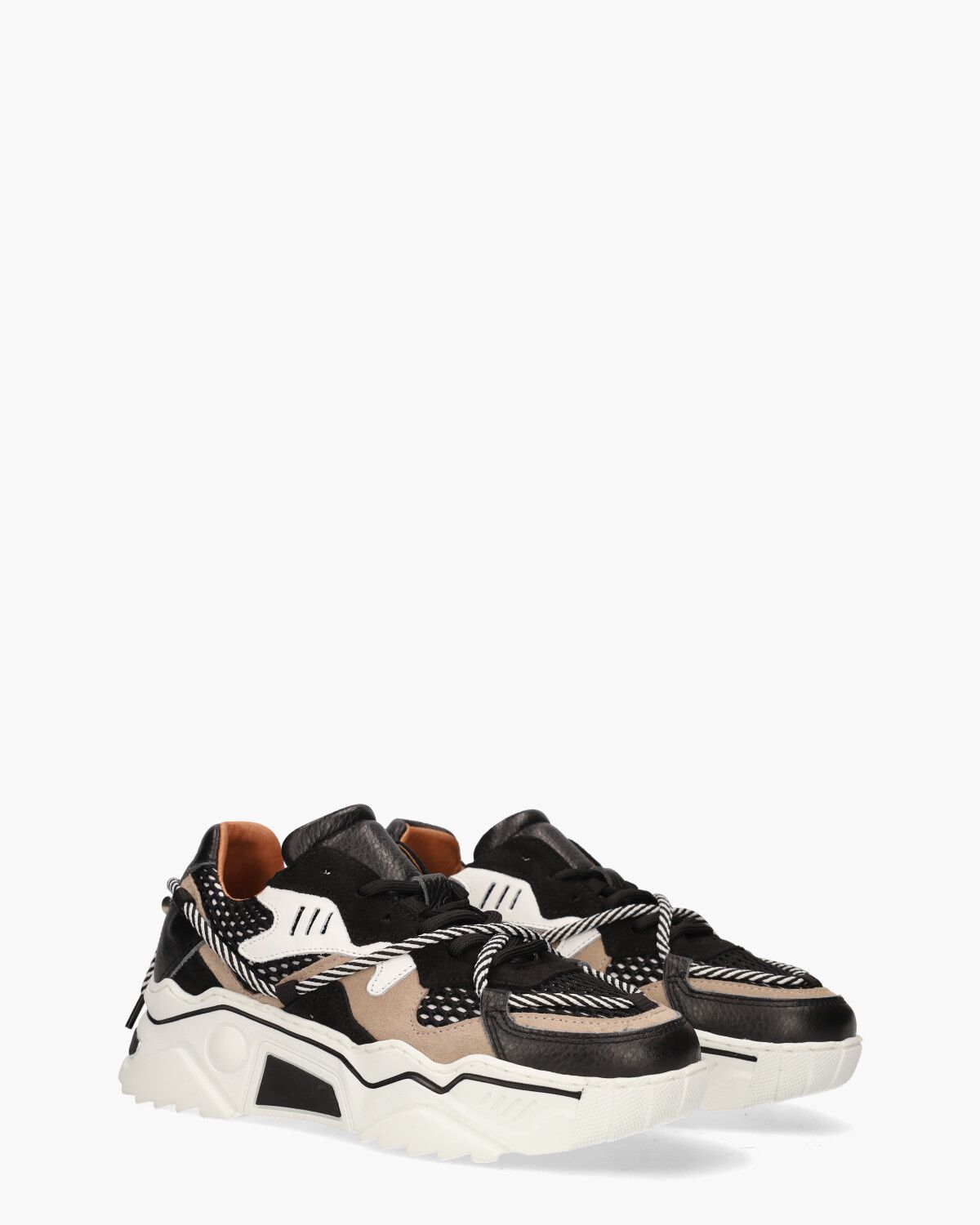 Jupiter Mesh Zwart Damessneakers