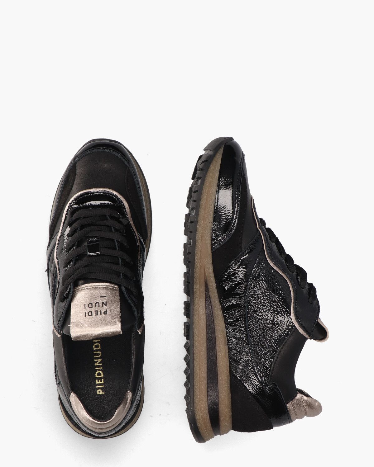 Piedi nudi sneakers best sale zwart