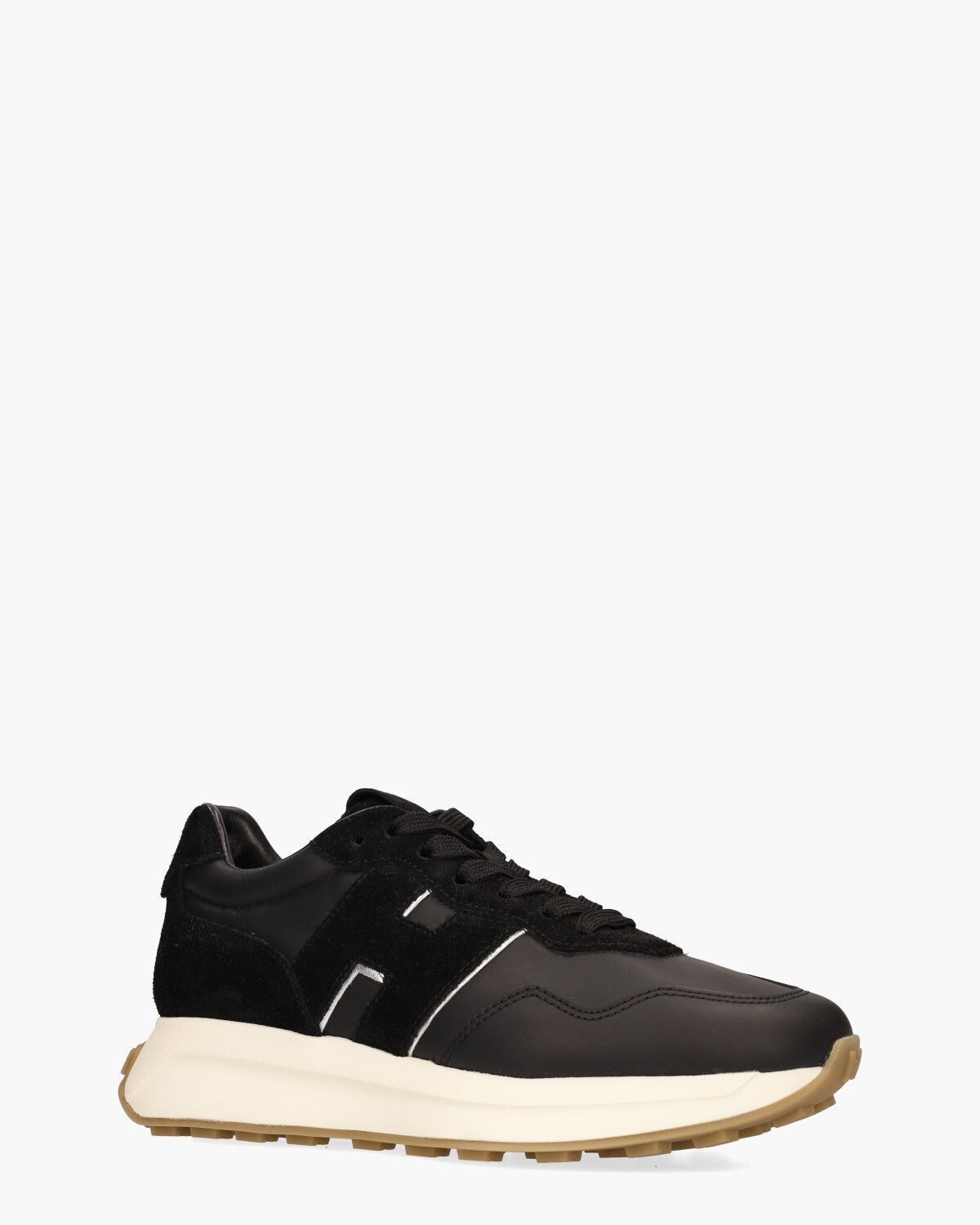 H641 Zwart Damessneakers