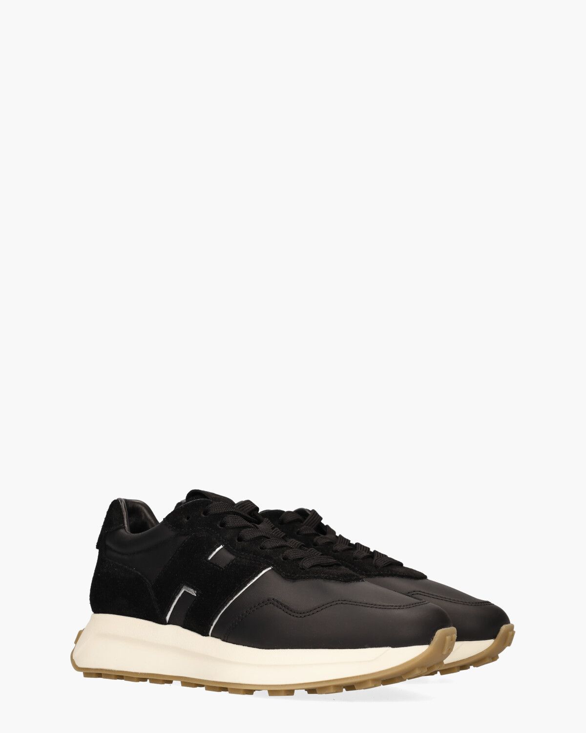 H641 Zwart Damessneakers