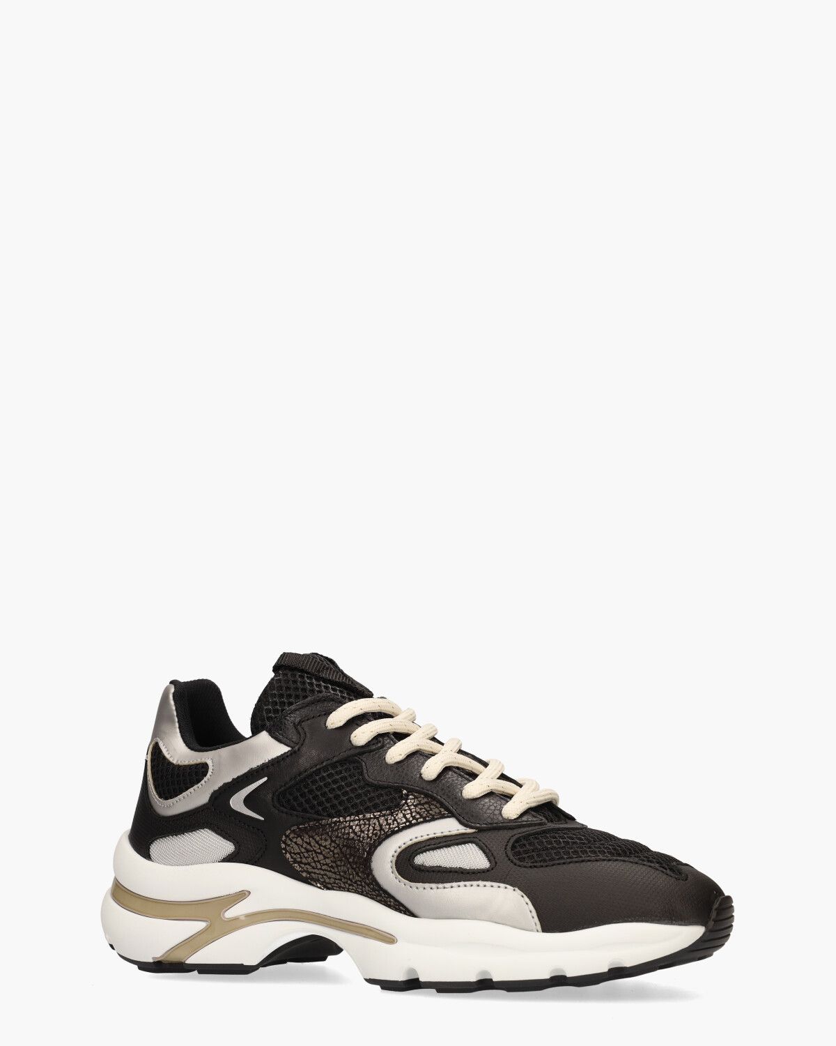 Vesper Due Zwart Damessneakers