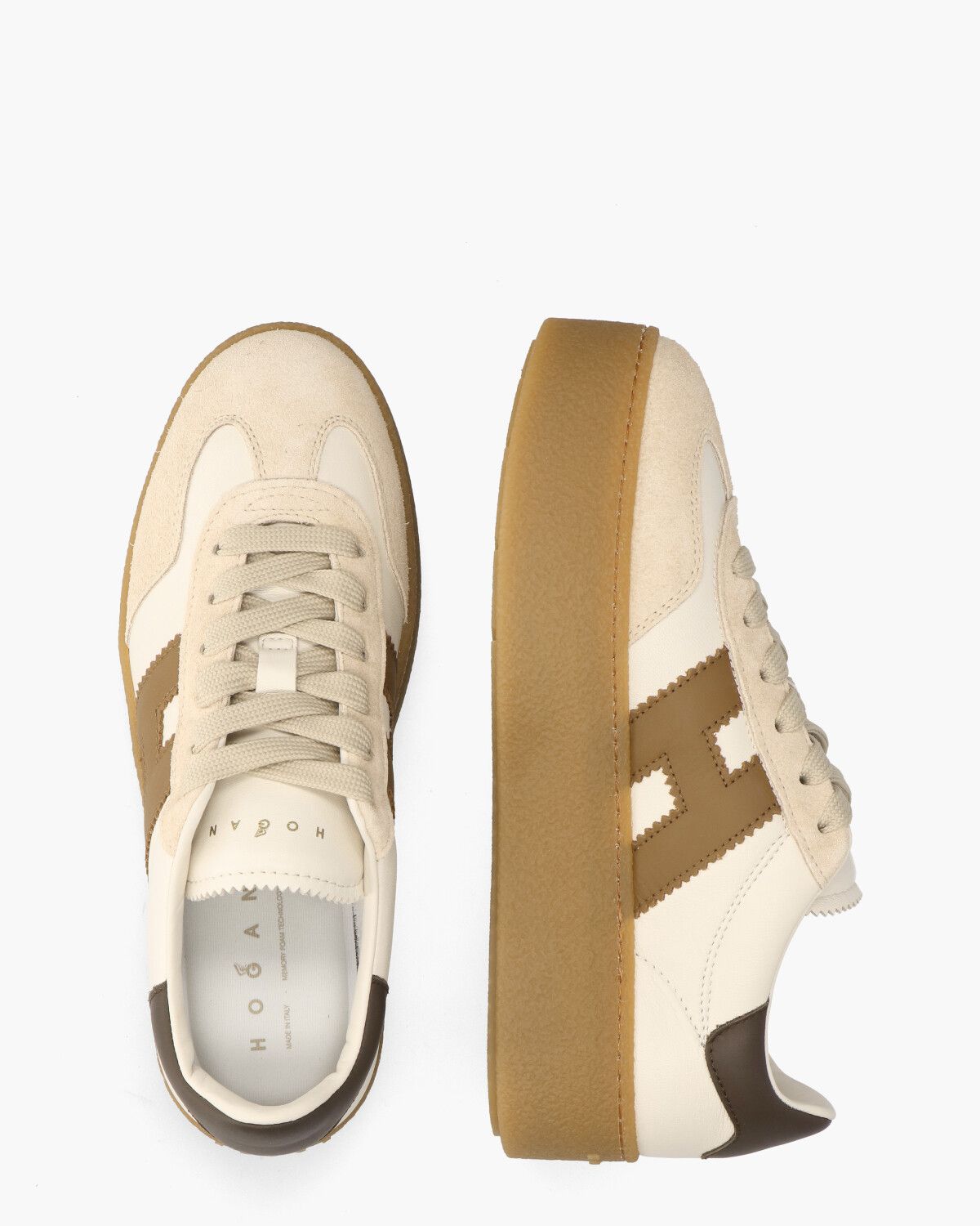 Cool Beige Damessneakers