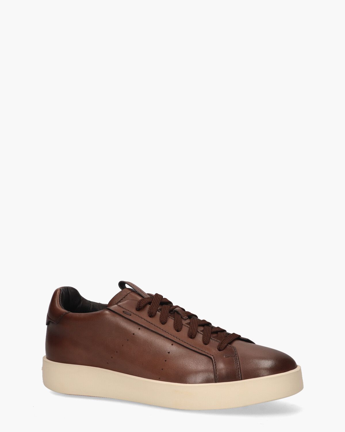 21570 Donkerbruin Herensneakers