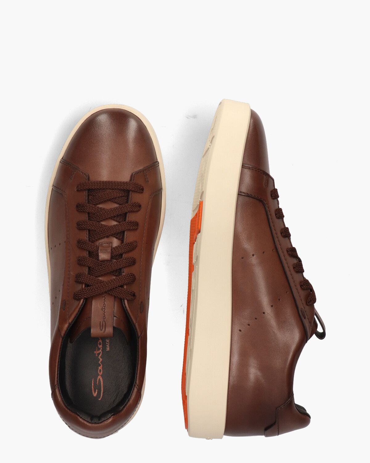 21570 Donkerbruin Herensneakers