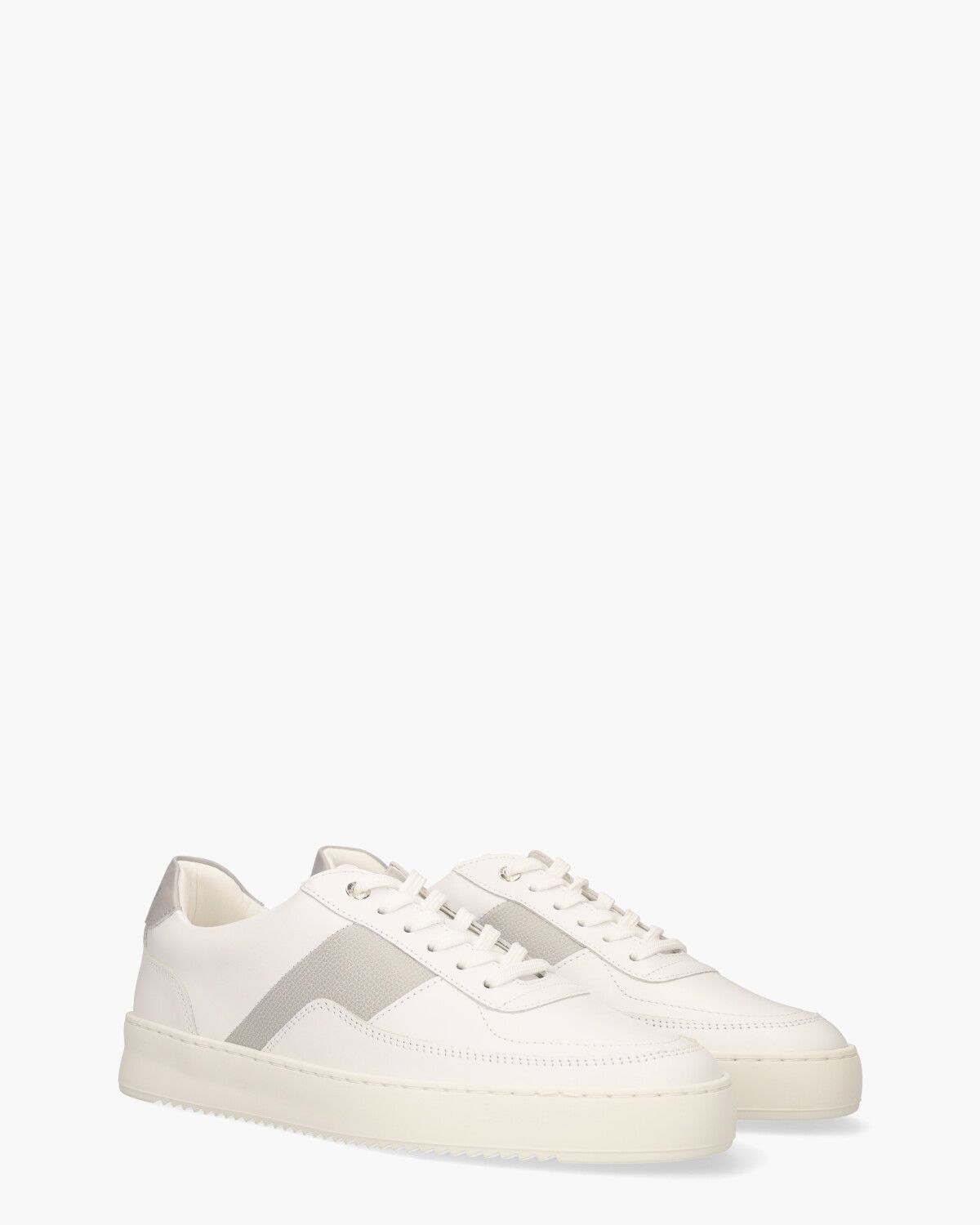 Mondo Game Wit/Lichtgrijs Herensneakers