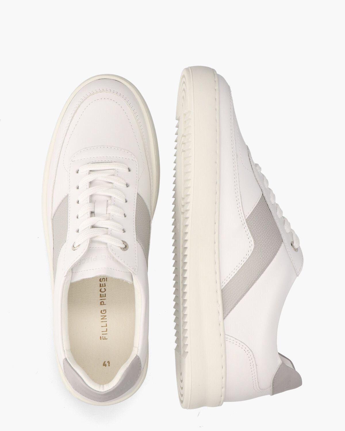 Mondo Game Wit/Lichtgrijs Herensneakers