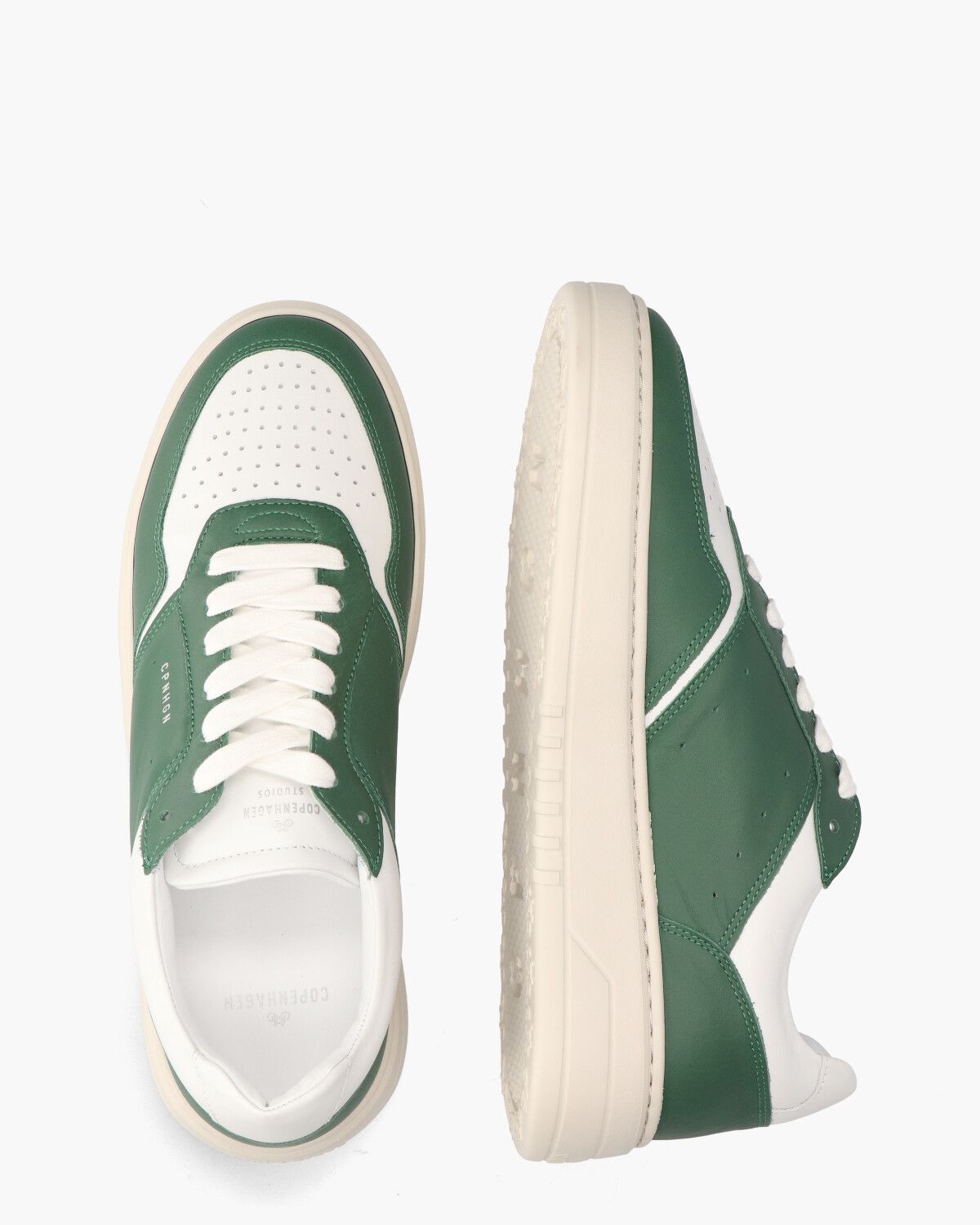 CPH1M Groen/Wit Herensneakers