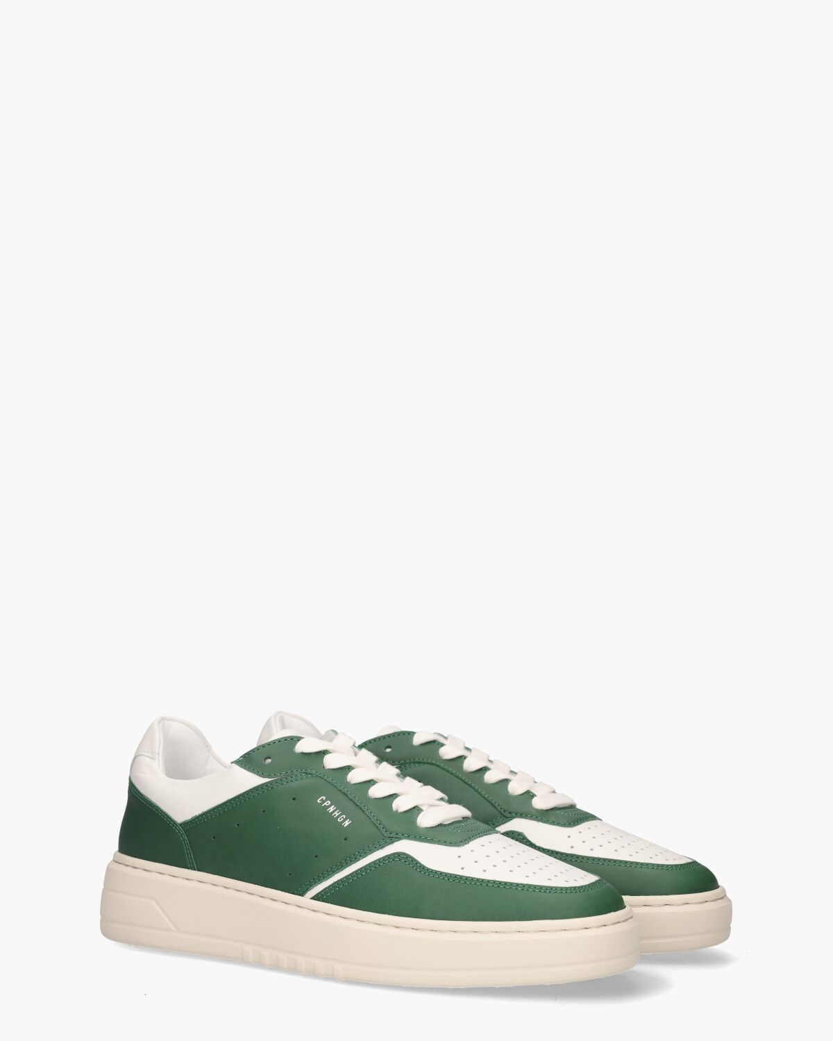 CPH1M Groen/Wit Herensneakers
