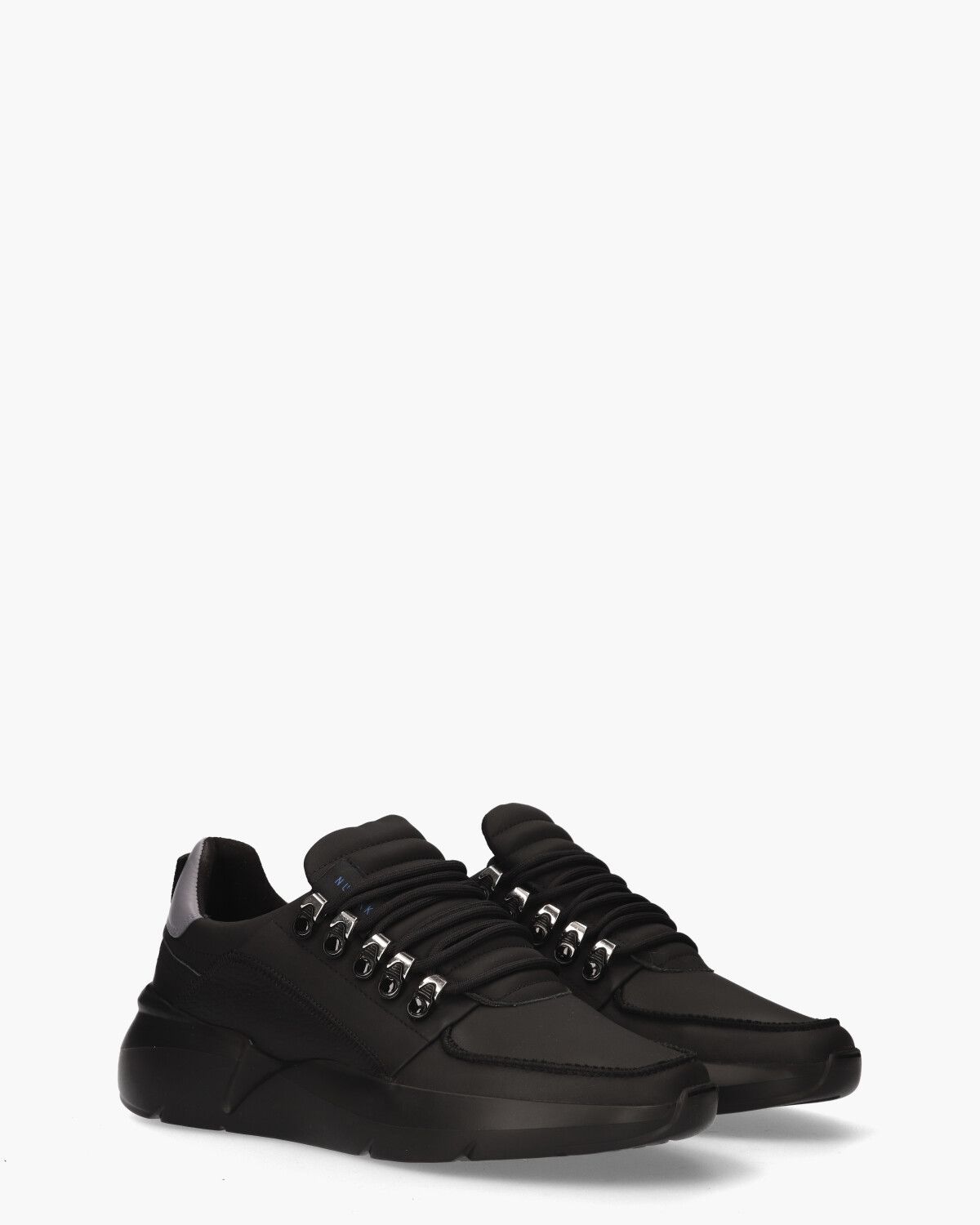 Roque Roman Zwart Herensneakers