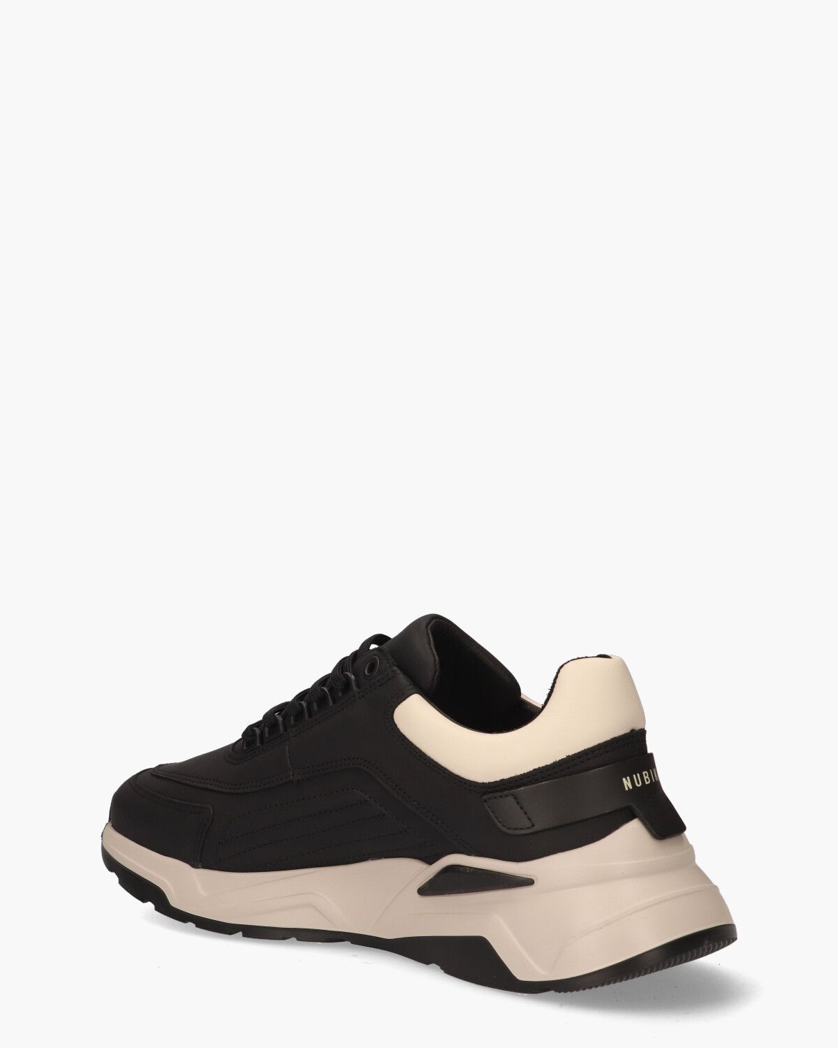 Dusk Maltan Zwart/Beige Herensneakers