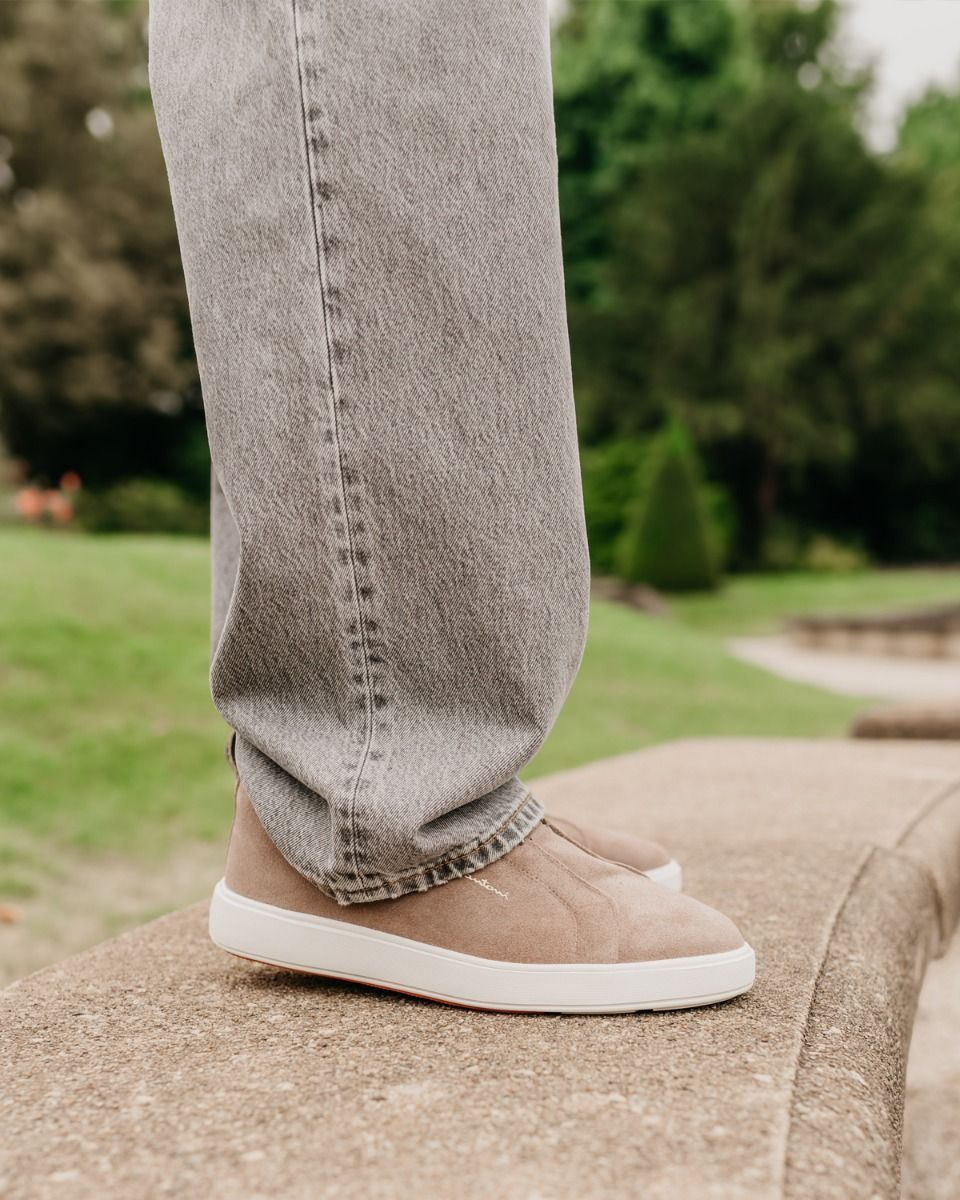 21879 Taupe Herensneakers