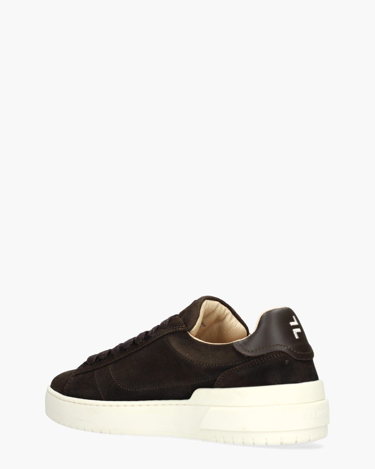Milos Donkerbruin Herensneakers