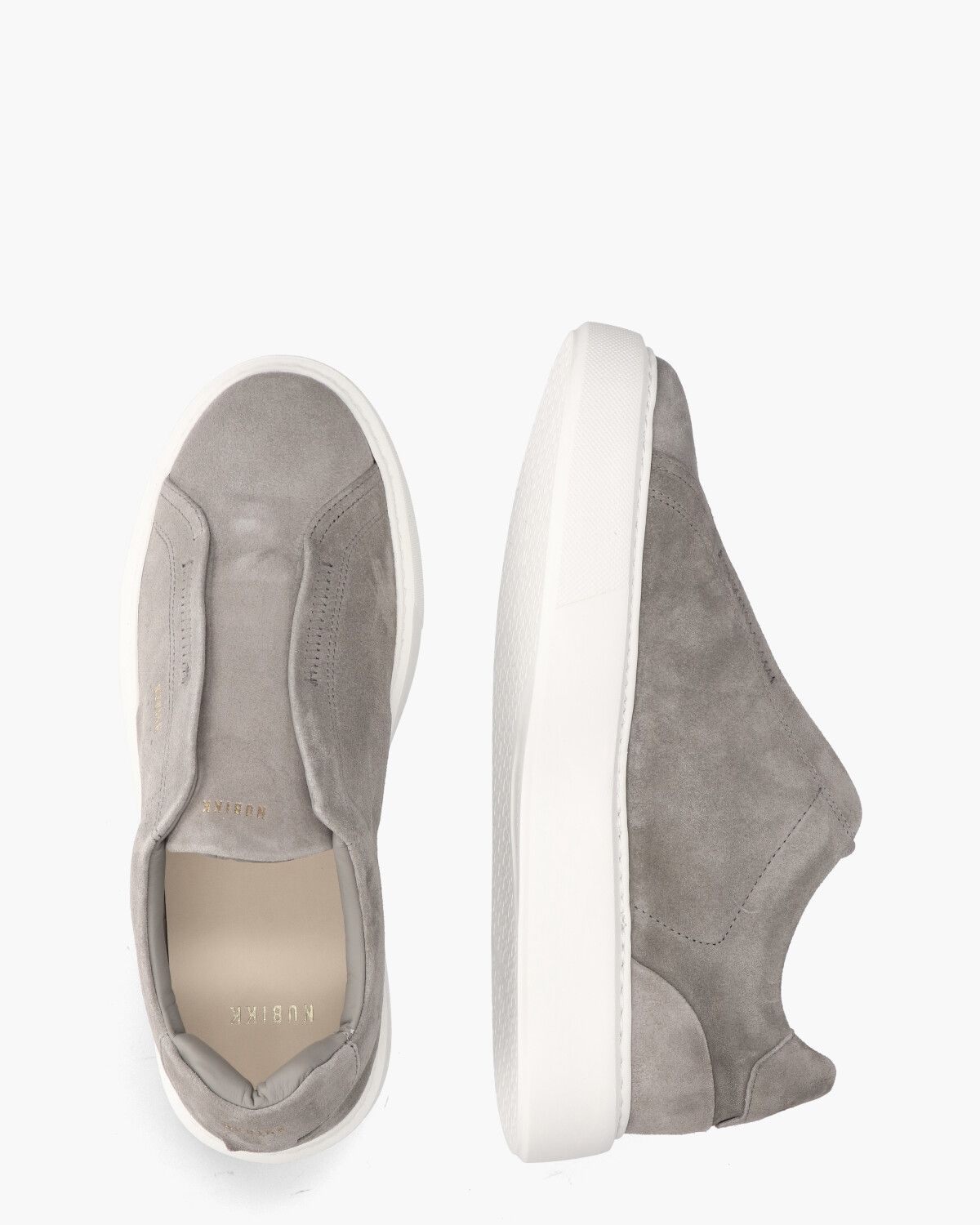 Vince Viggo Lichtgrijs Herensneakers