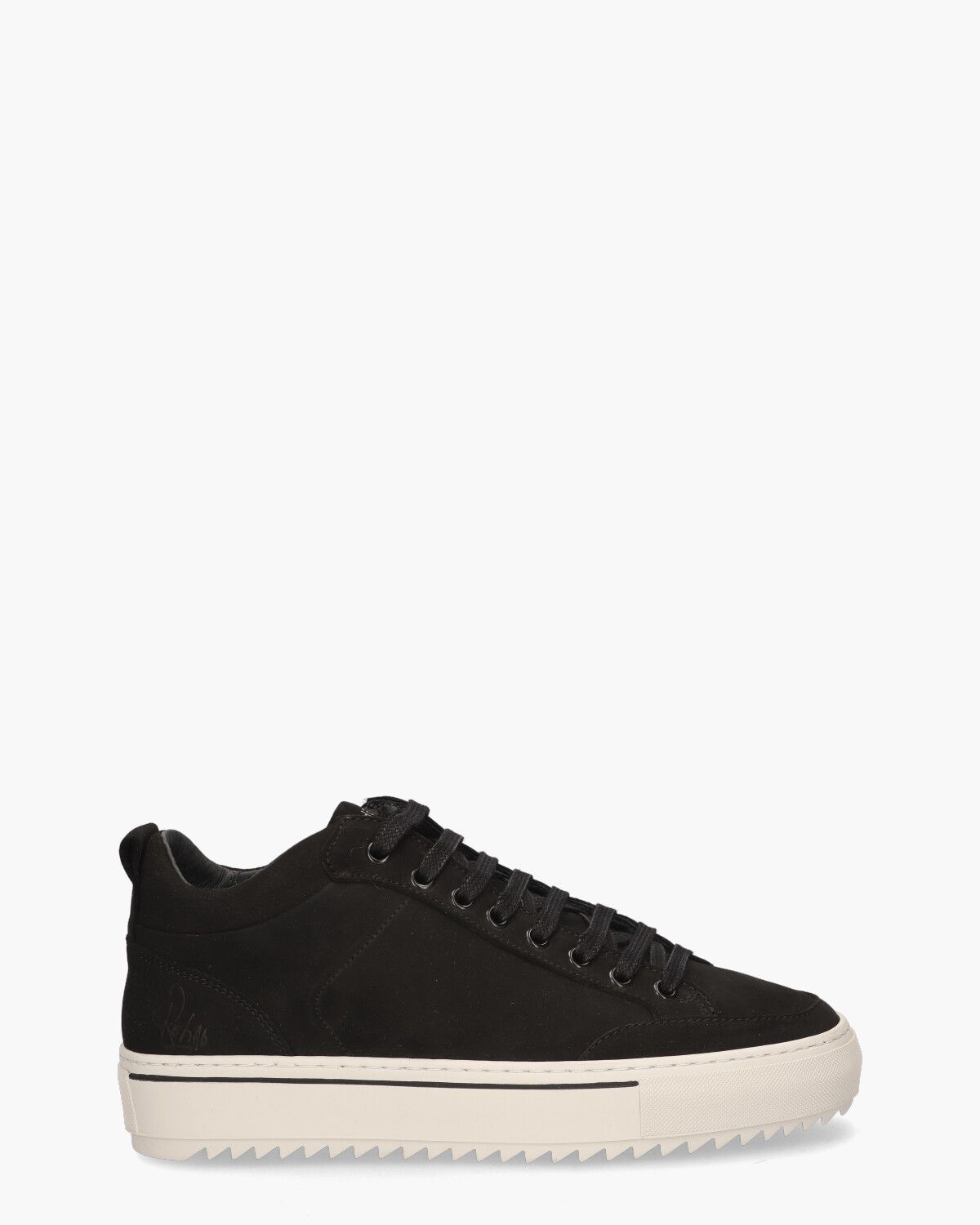 Craig Nub Zwart Herensneakers