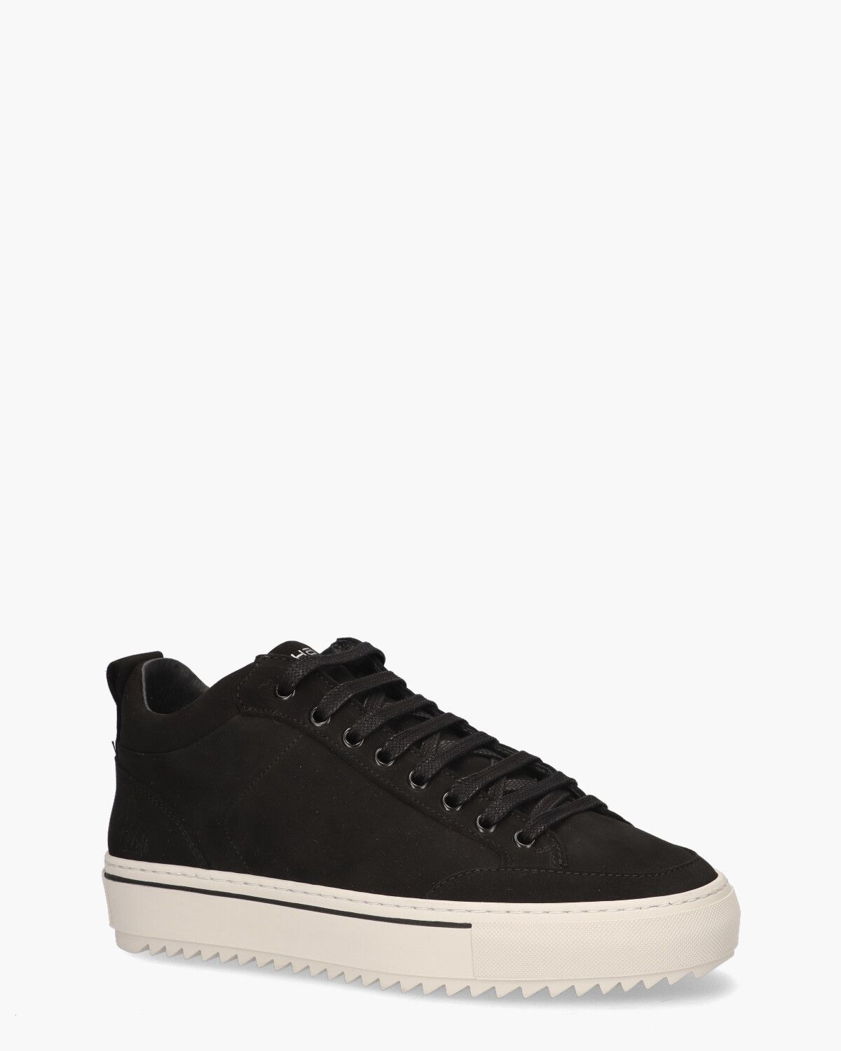 Craig Nub Zwart Herensneakers