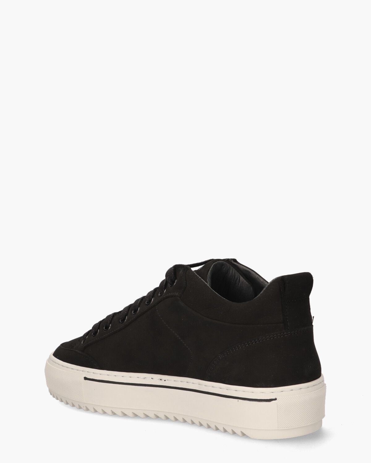Craig Nub Zwart Herensneakers