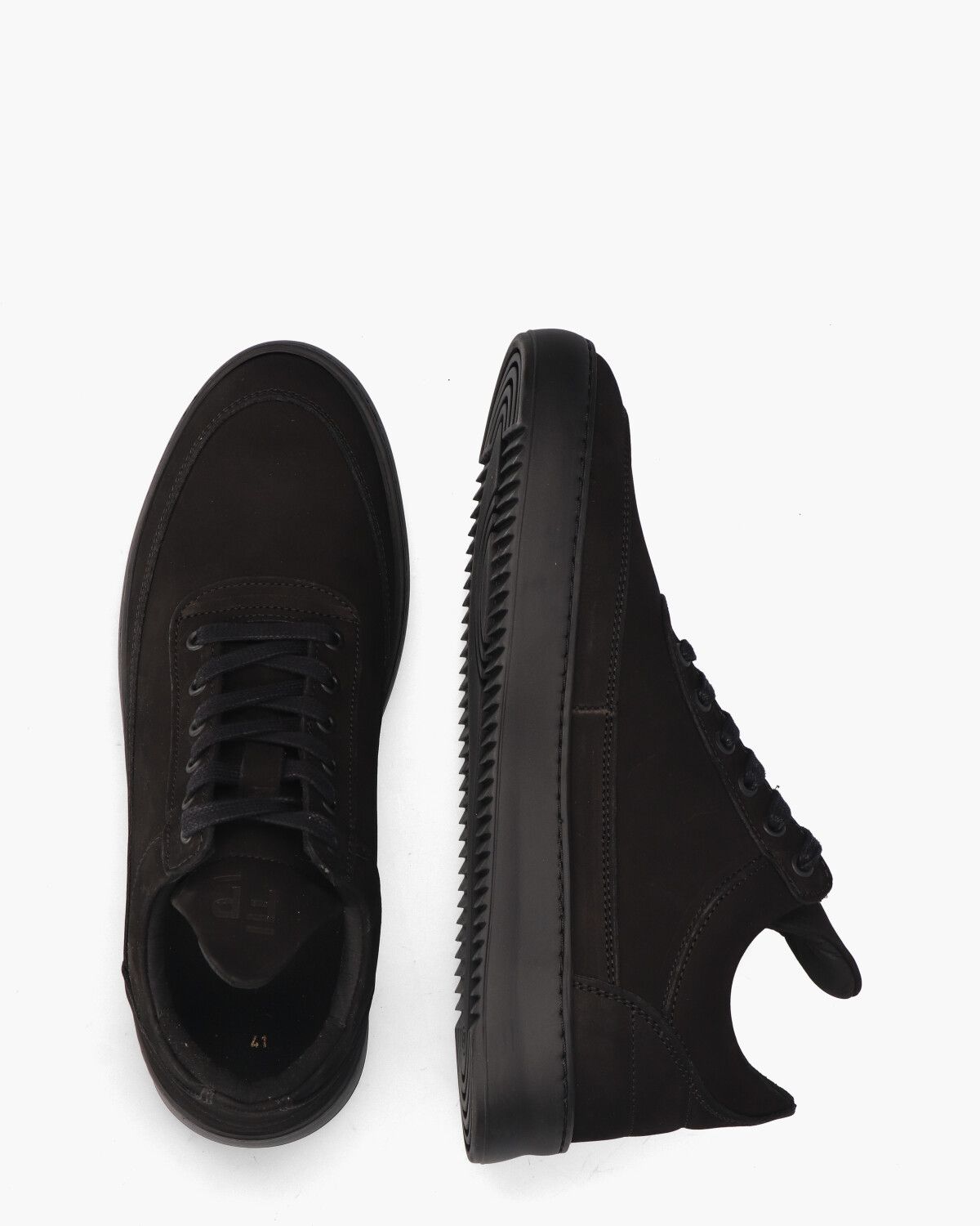 Low Top Zwart Herensneakers
