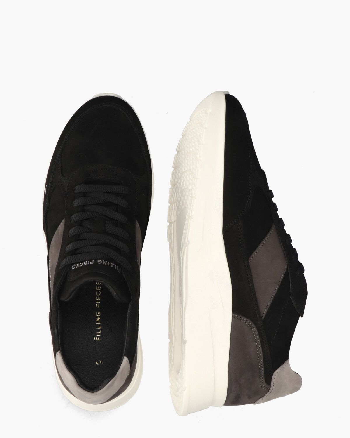 Jet Runner Zwart Herensneakers