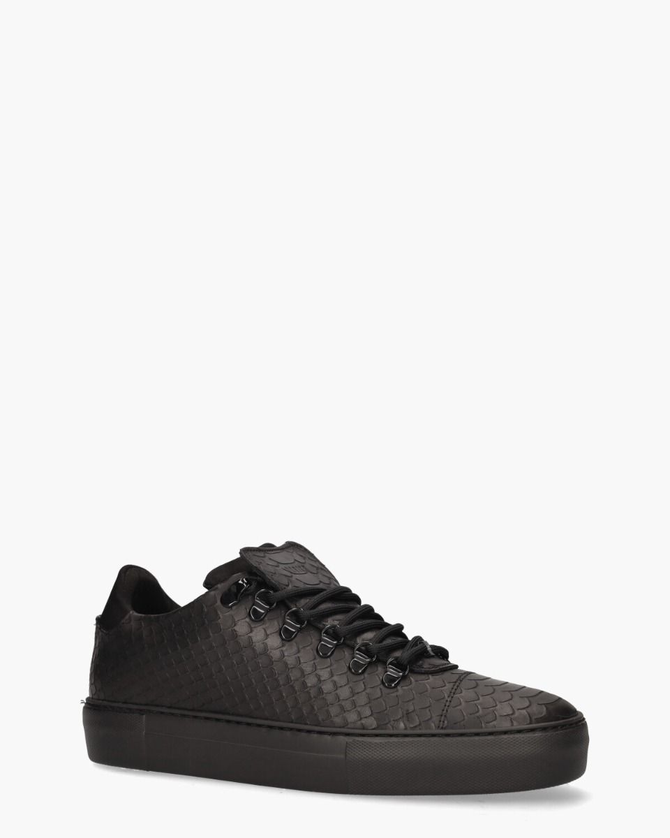 Jagger Python Zwart Herensneakers