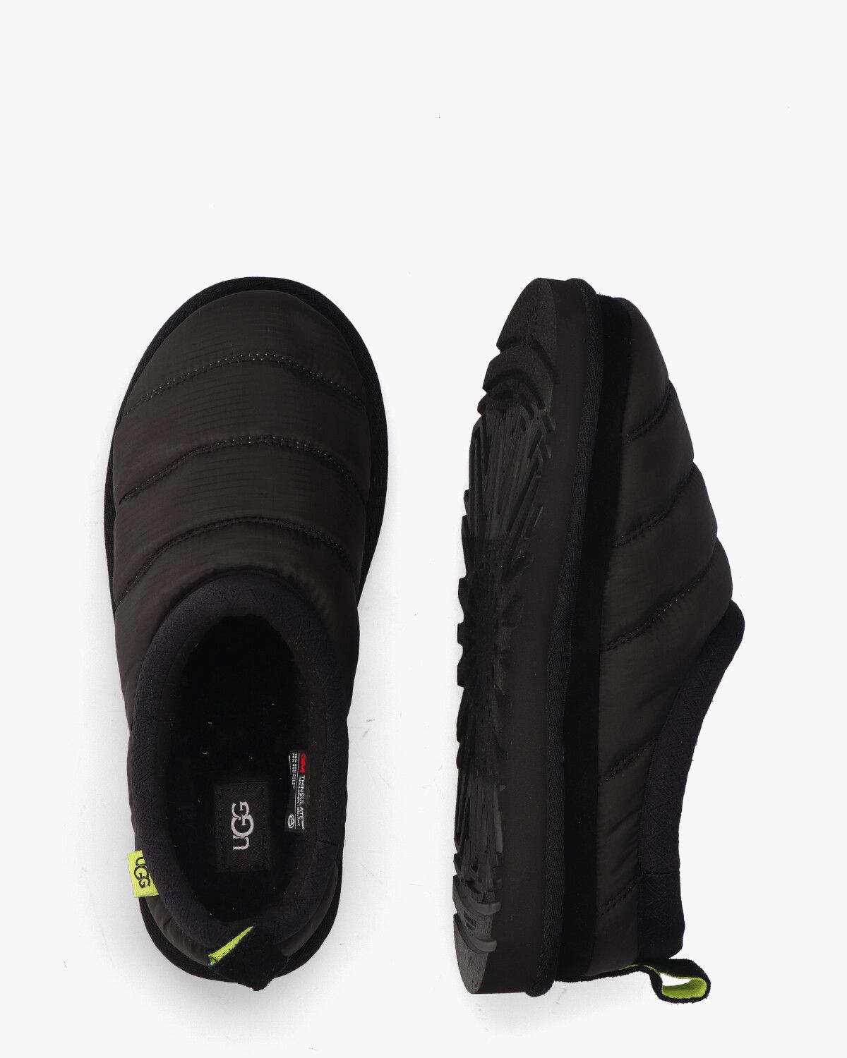 Tasman LTA Slipper Black Herenpantoffels