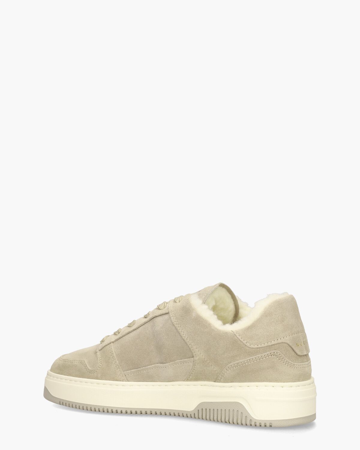 Basket Court Fur Taupe Herensneakers