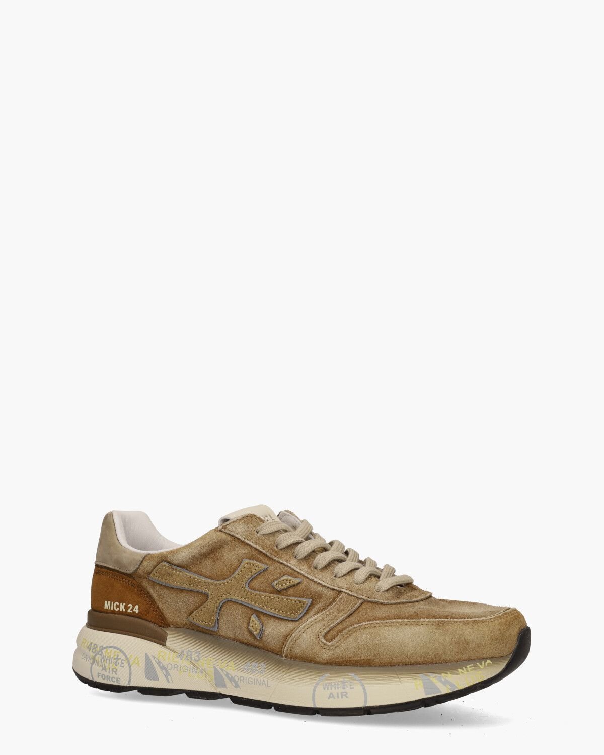 Mick 7712 Bruin Herensneakers