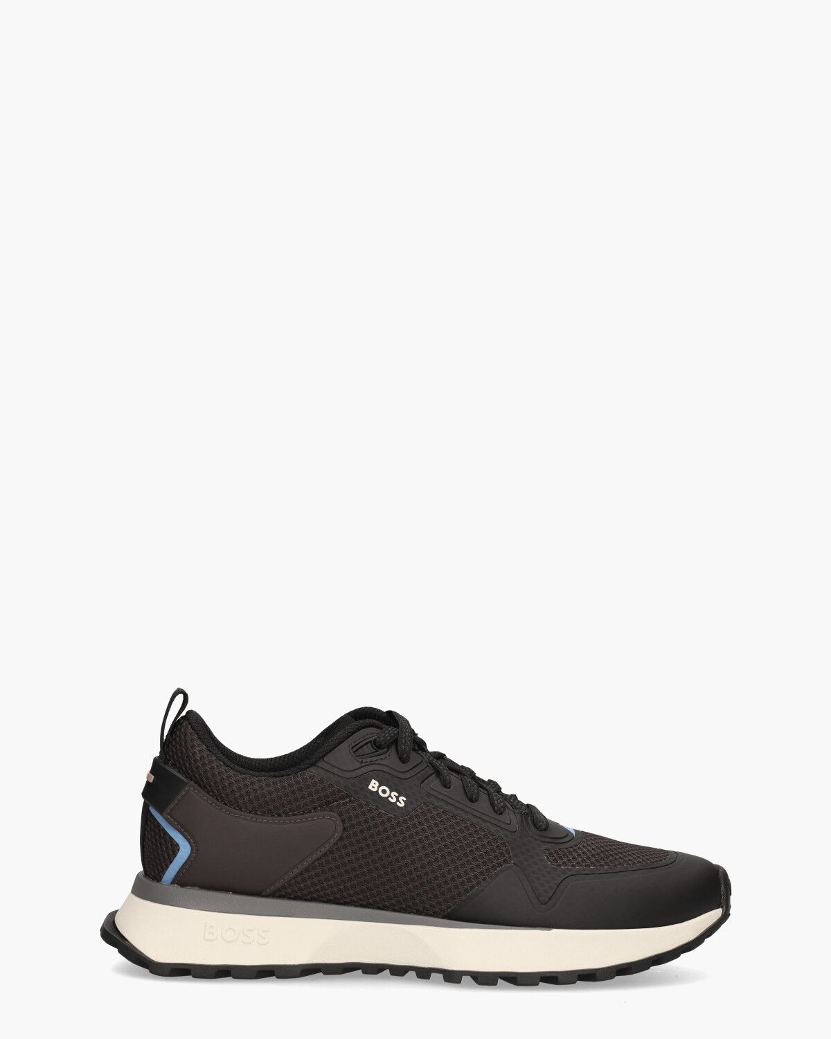 Jonah Runn Donkerbruin/Zwart Herensneakers