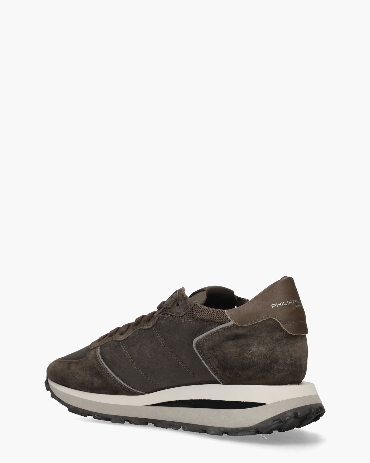 Tropez Haute Donkerbruin Herensneakers