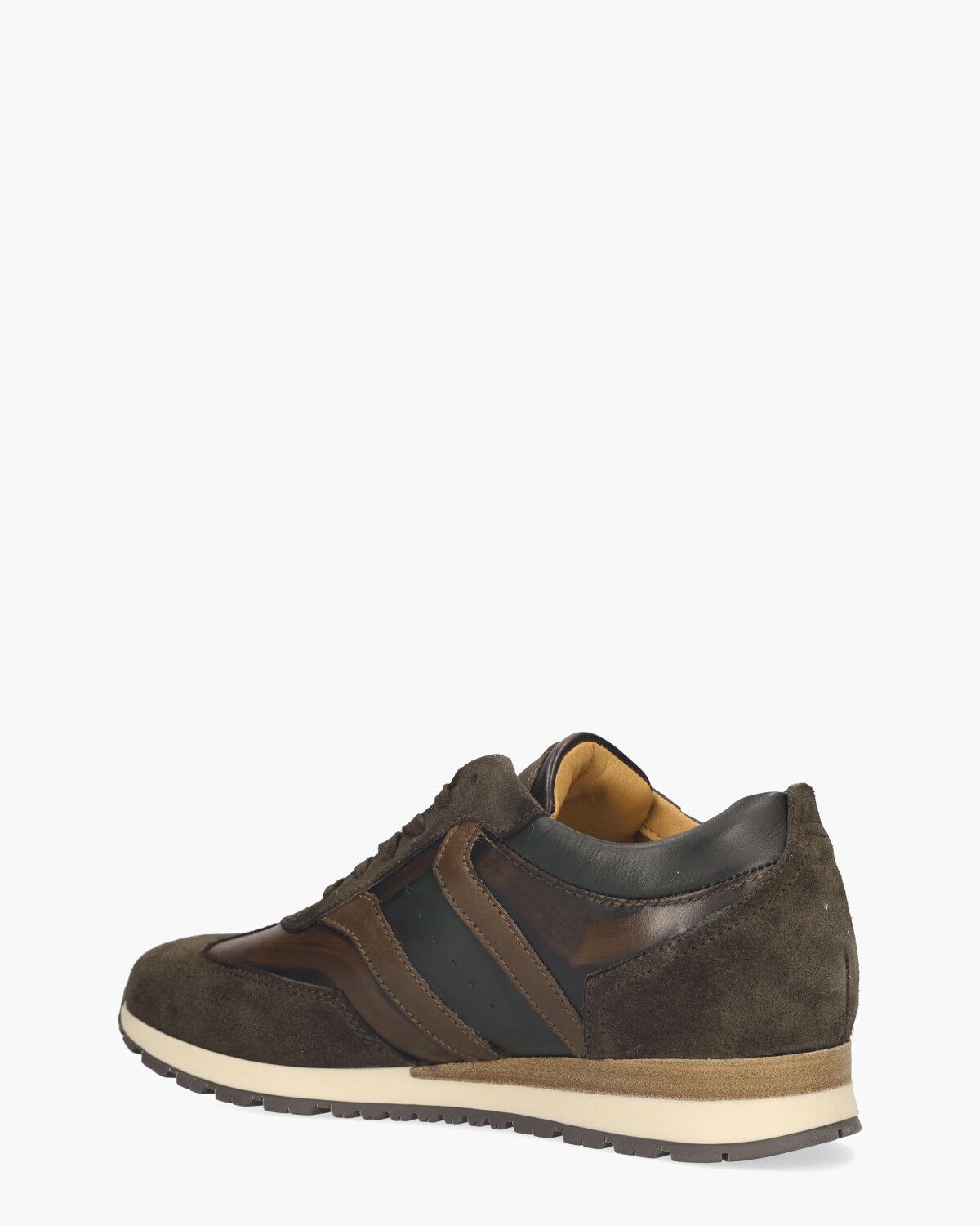 Sweder Donkerbruin Herensneakers