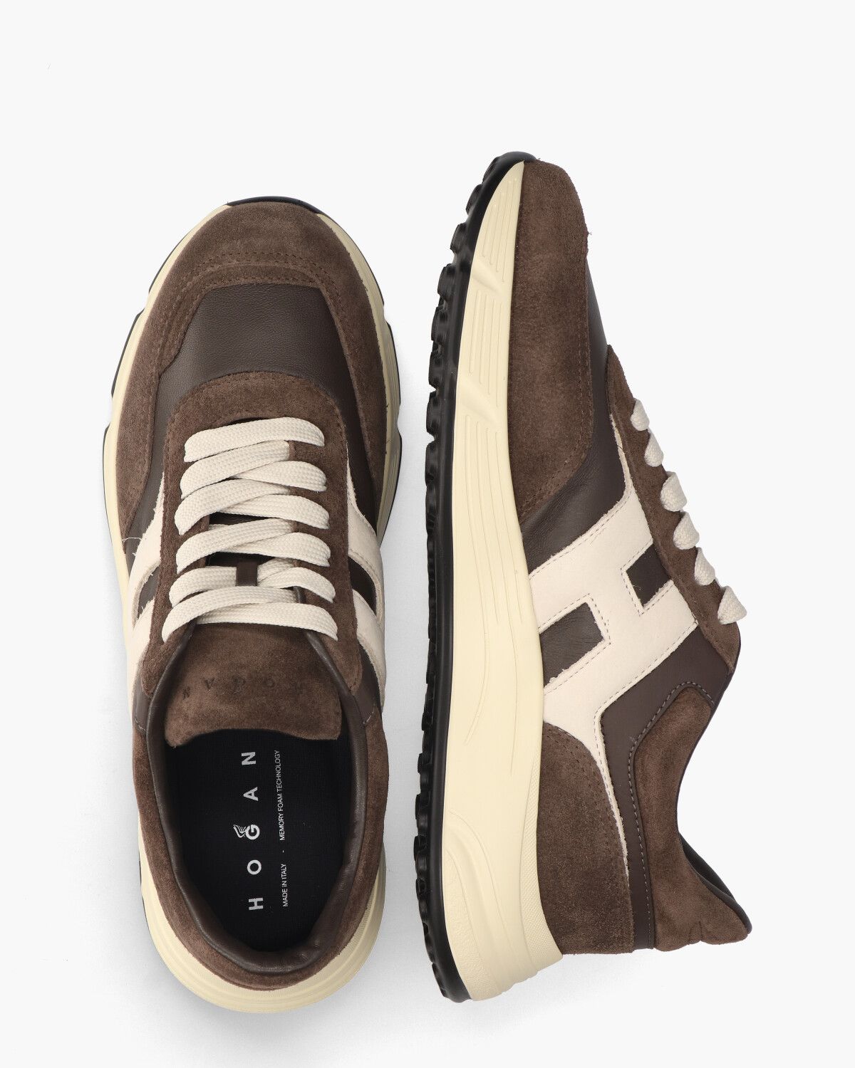 Hyperlight Donkerbruin Herensneakers