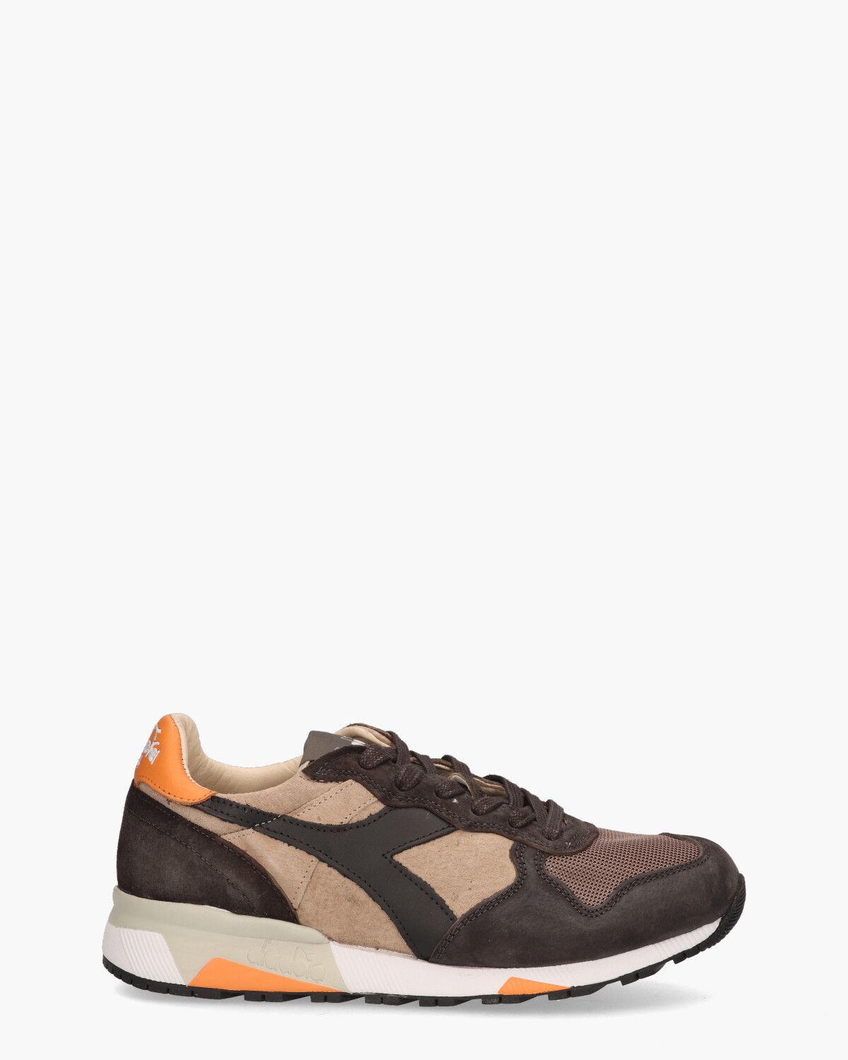 Trident 90 Suede SW Beige/Multicolor Herensneakers