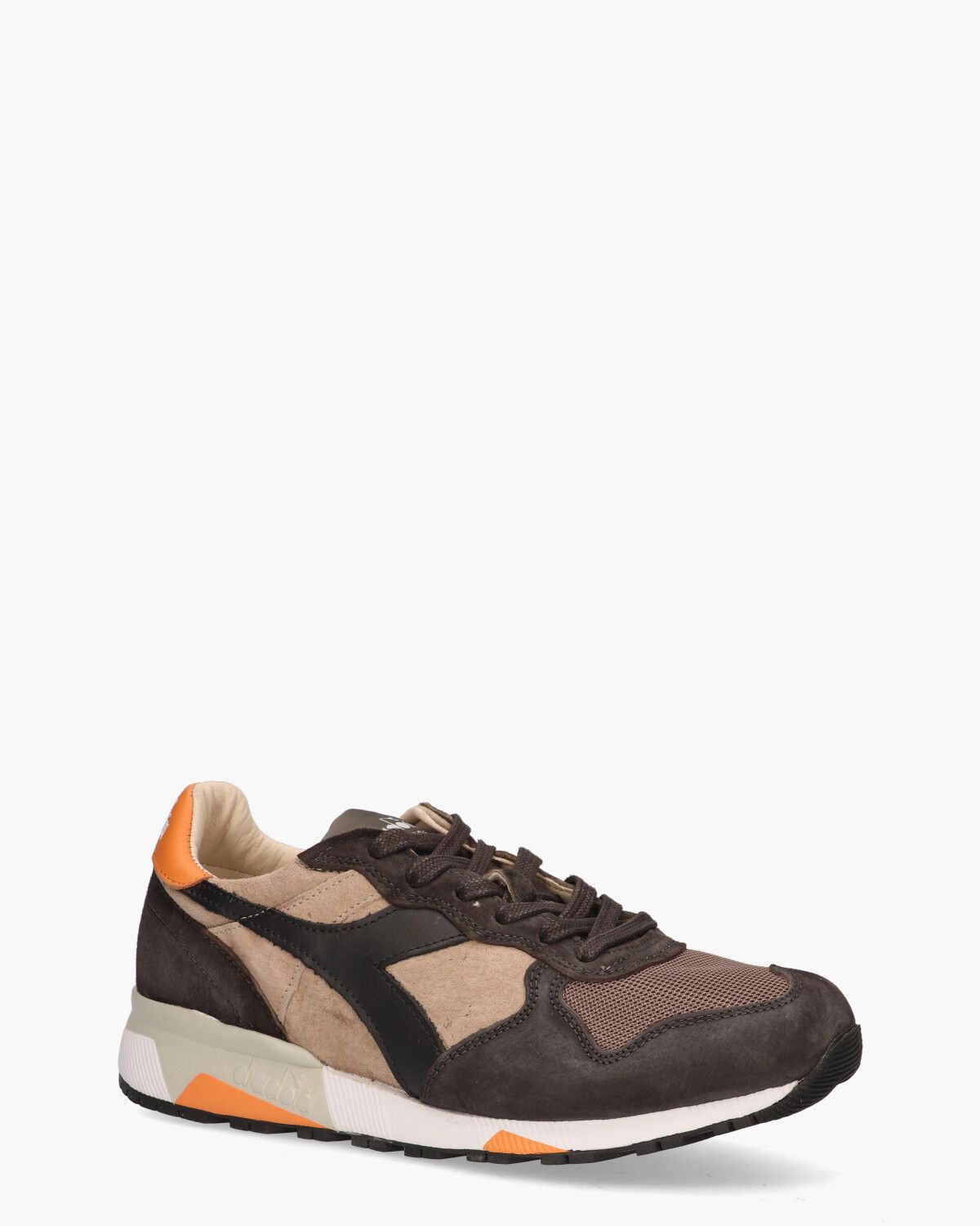 Trident 90 Suede SW Beige/Multicolor Herensneakers