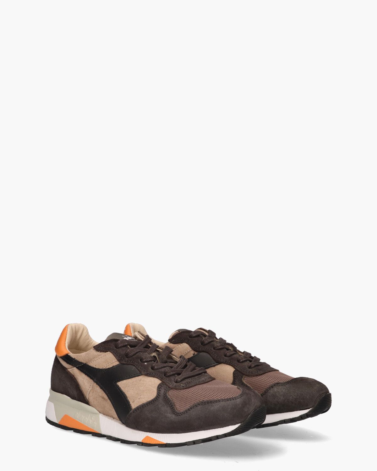 Trident 90 Suede SW Beige/Multicolor Herensneakers