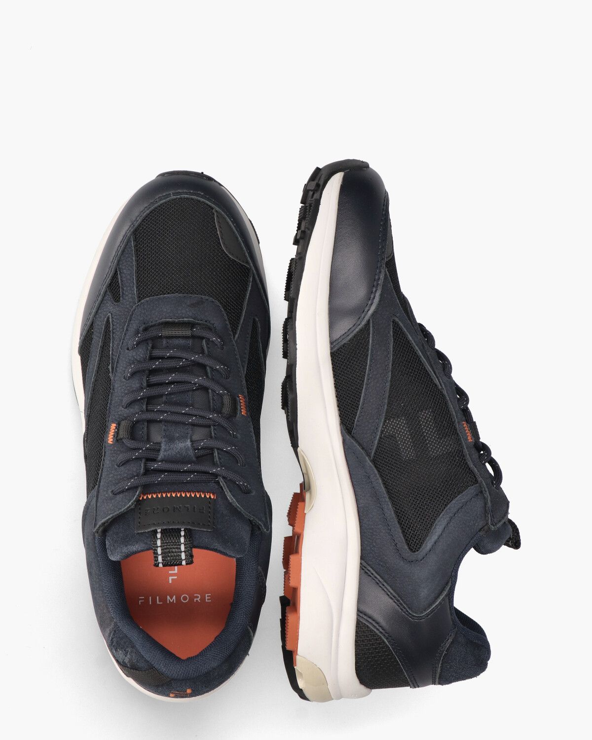 Krafla Donkerblauw Herensneakers 