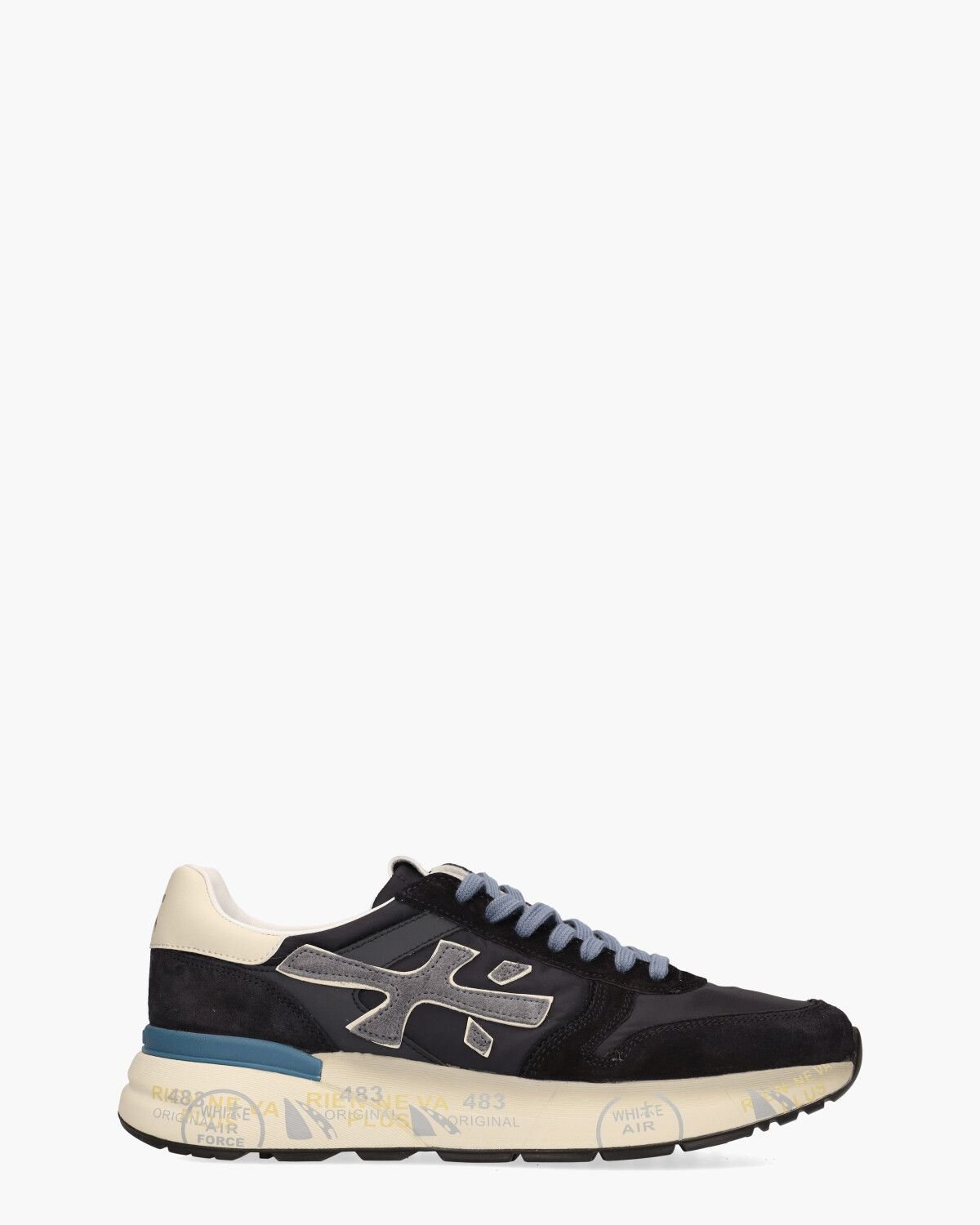 Mick 7716 Donkerblauw Herensneakers