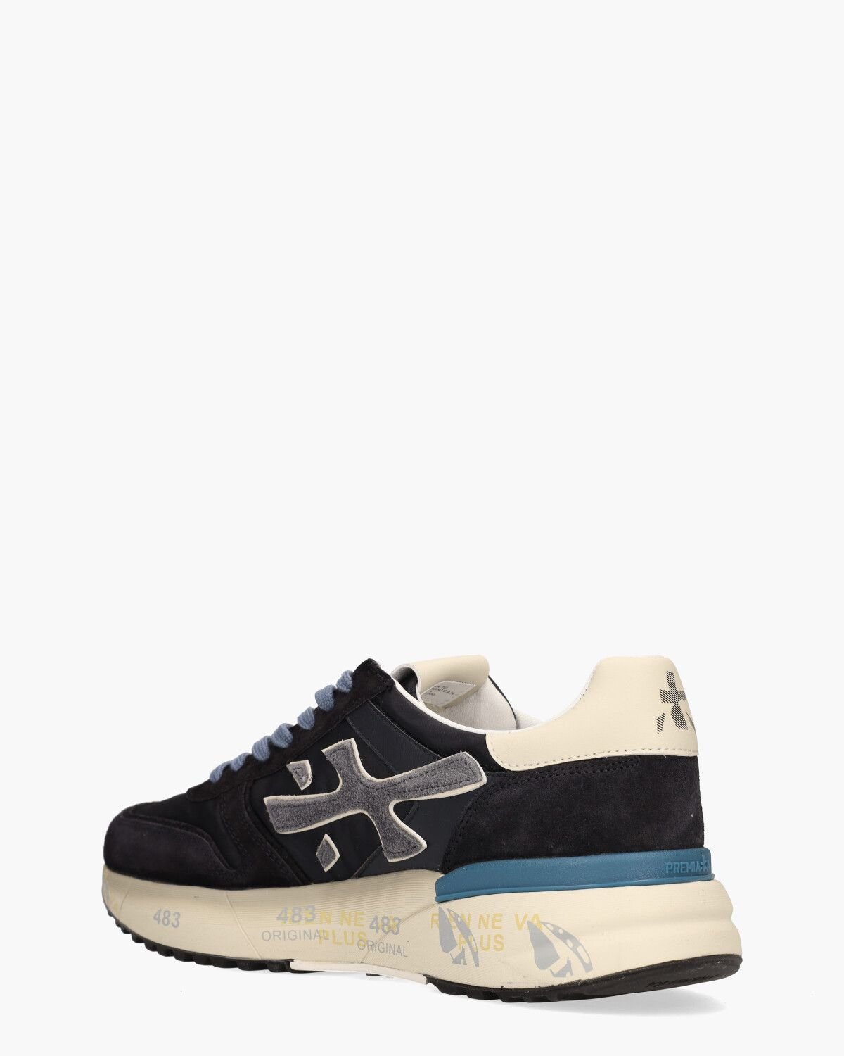 Mick 7716 Donkerblauw Herensneakers