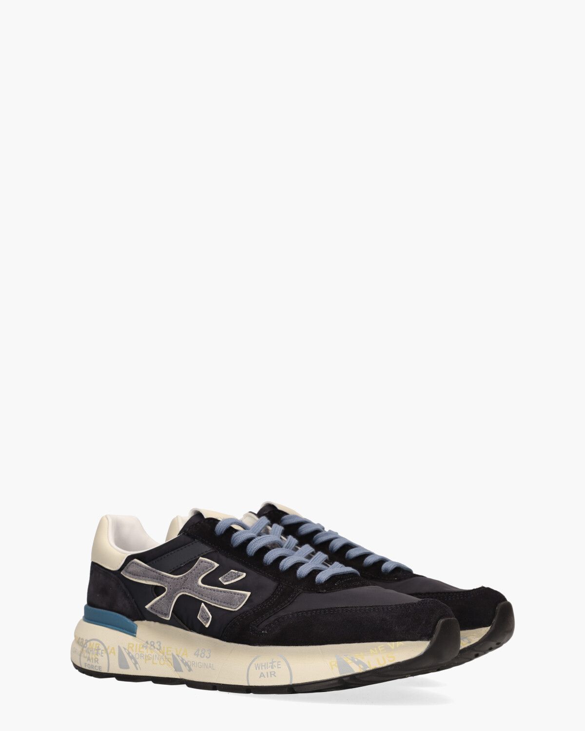 Mick 7716 Donkerblauw Herensneakers