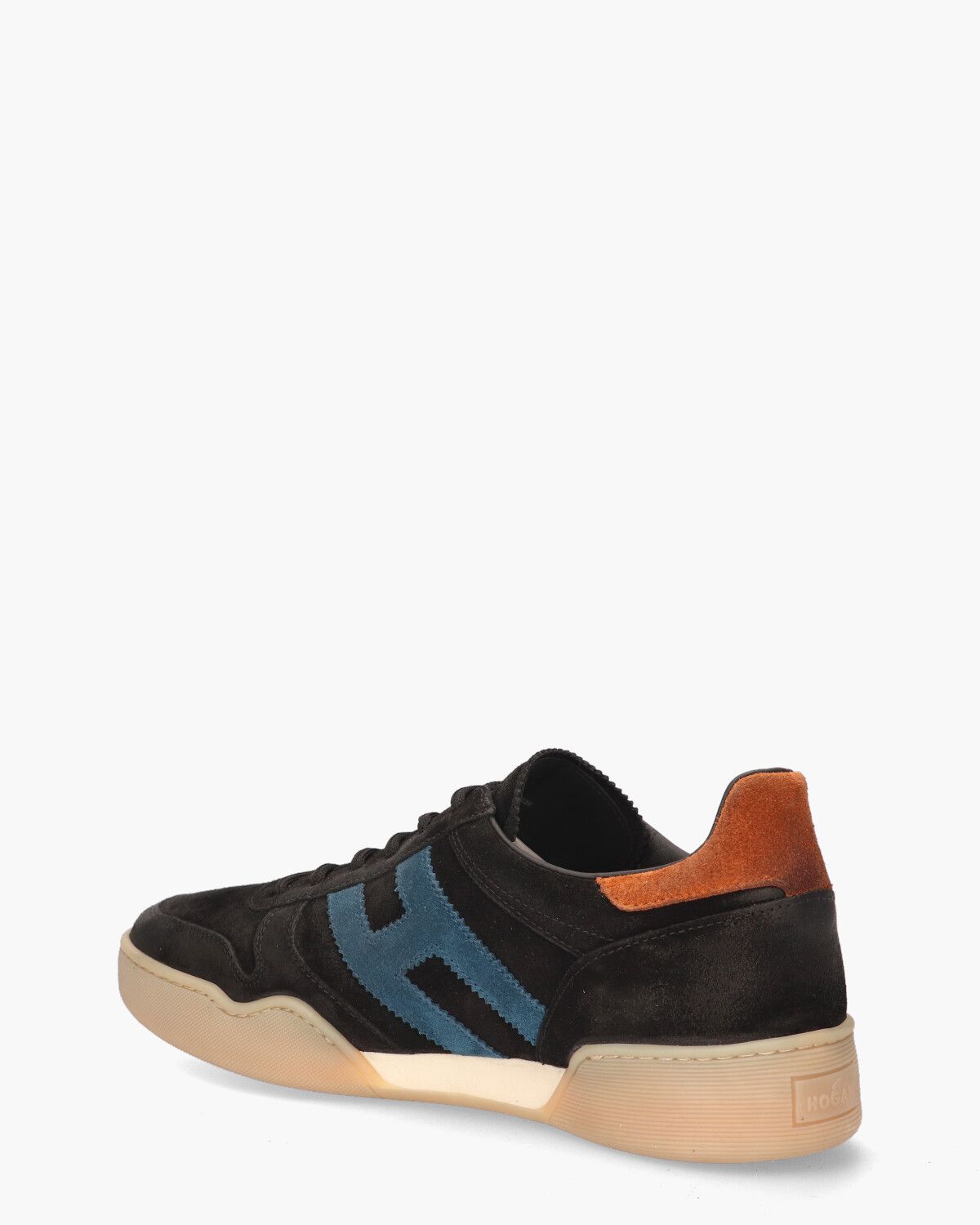 H357 Zwart/Multicolor Herensneakers