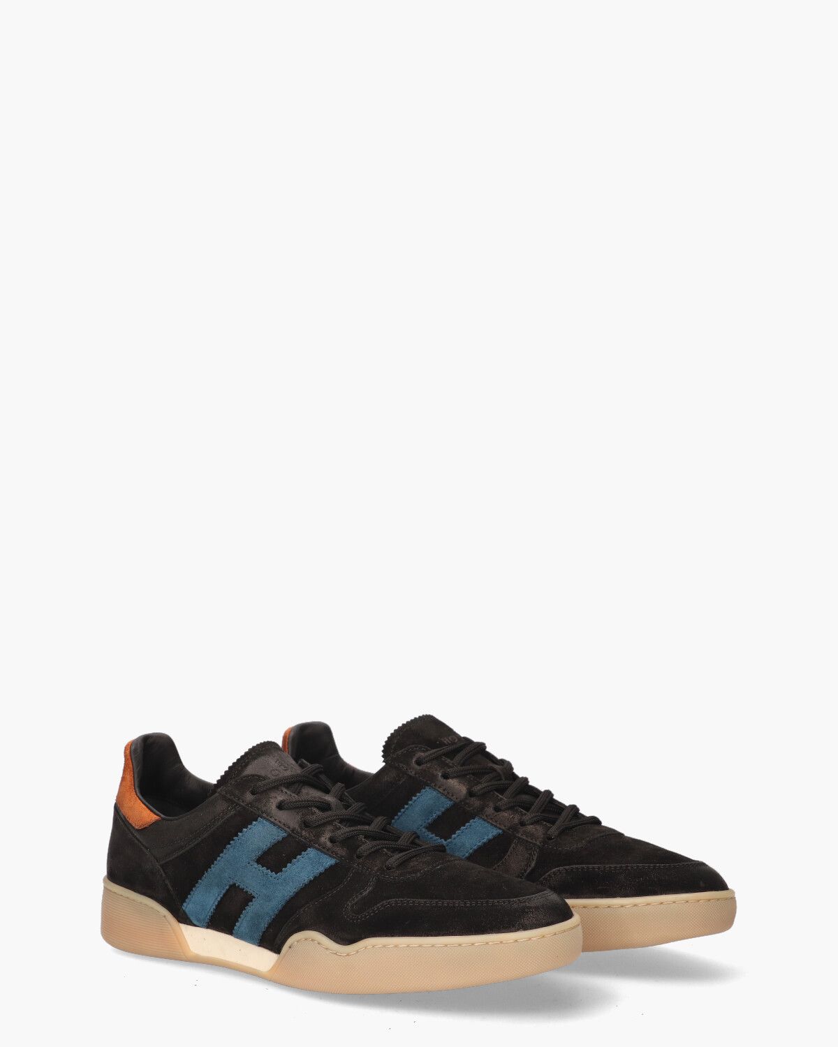 H357 Zwart/Multicolor Herensneakers