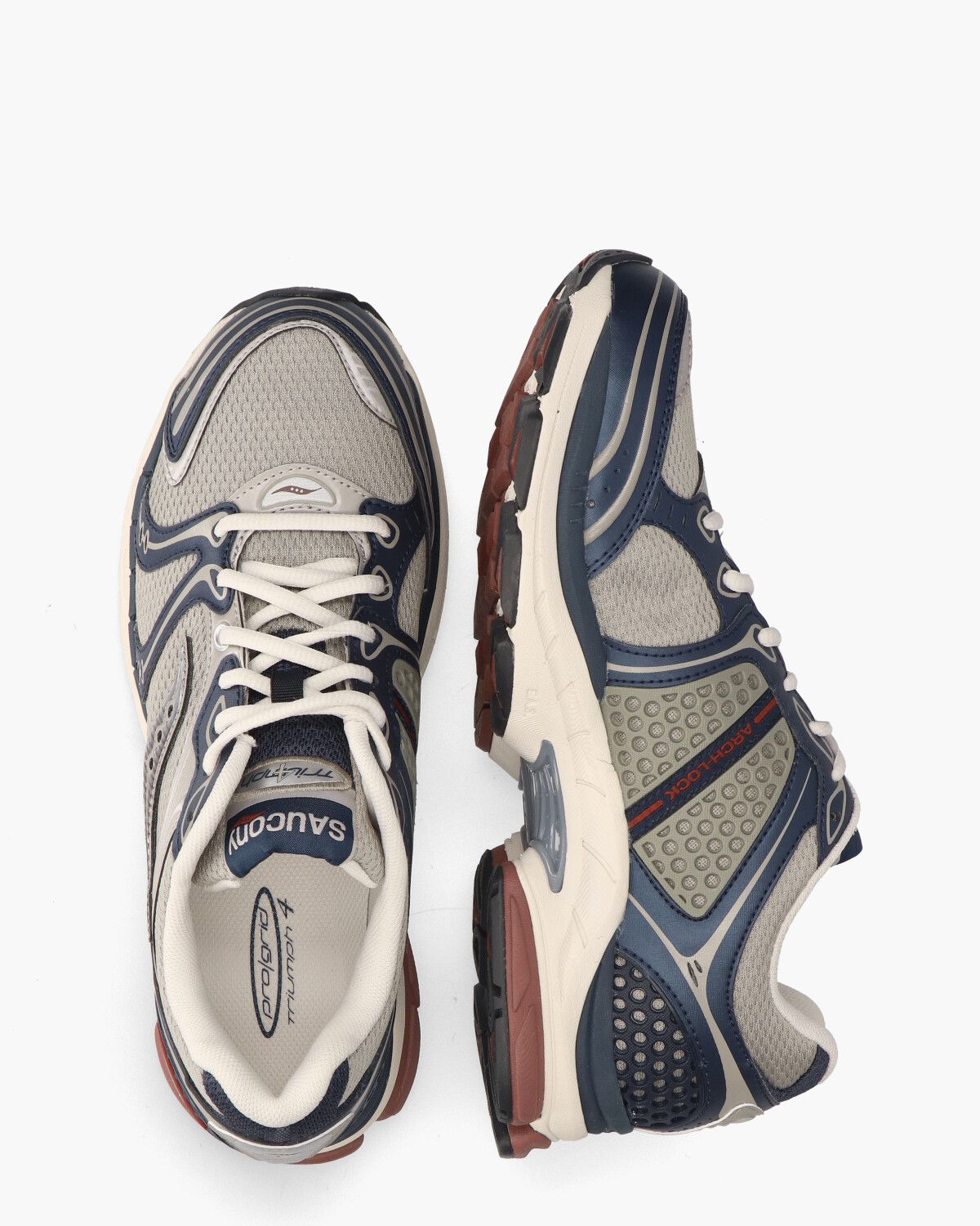 ProGrid Triumph 4 CS Grijs/Blauw Herensneakers