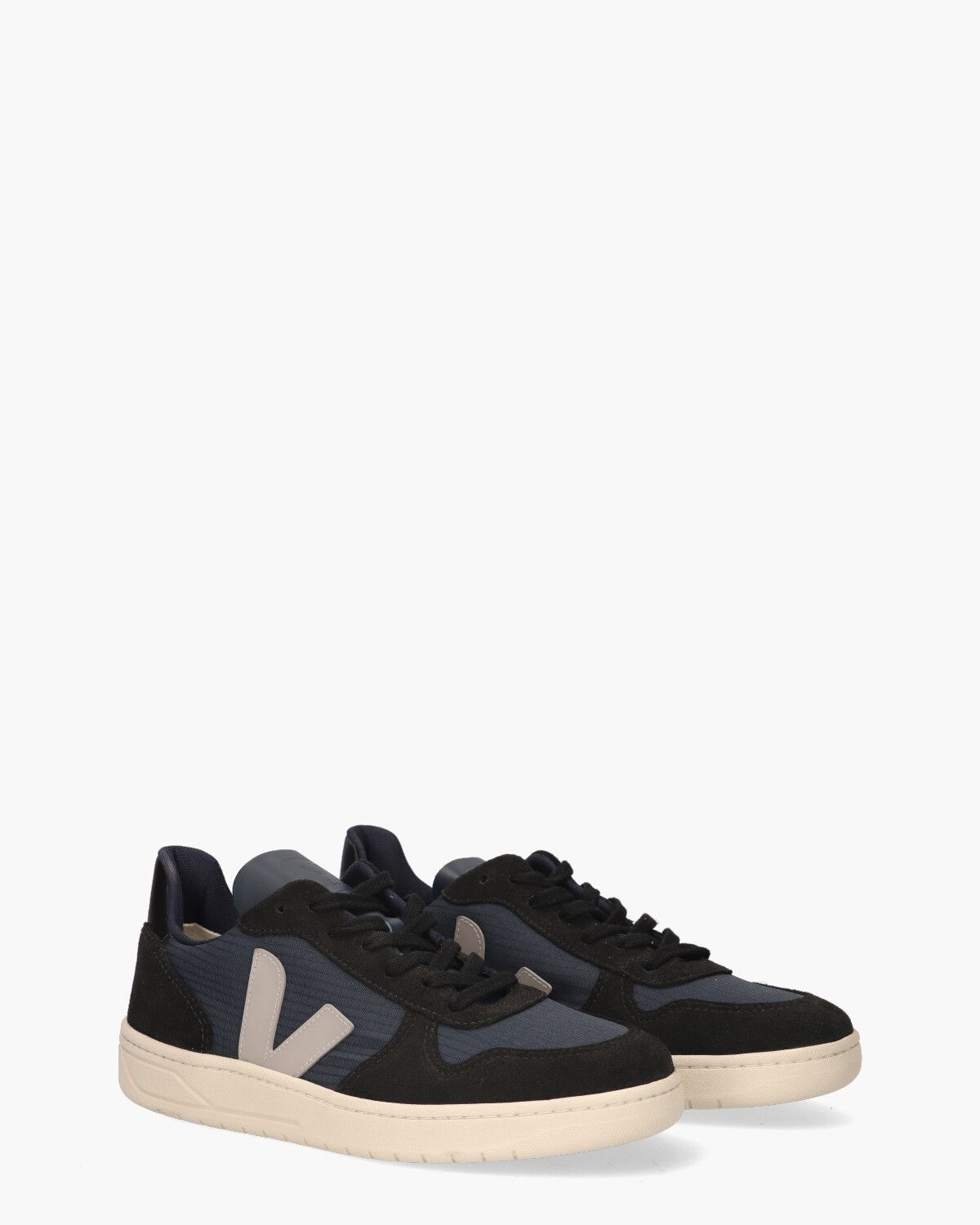 V-10 Ripstop Blauw/Zwart Herensneakers